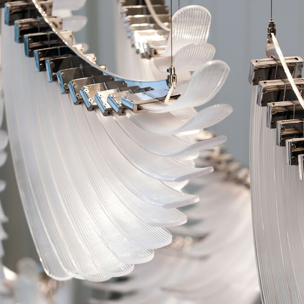 The Bird Feather Wings LED Chandelier | Custom Size & Made-to-Order Lighting for Luxury Homes & Commercial Spaces - Image 9