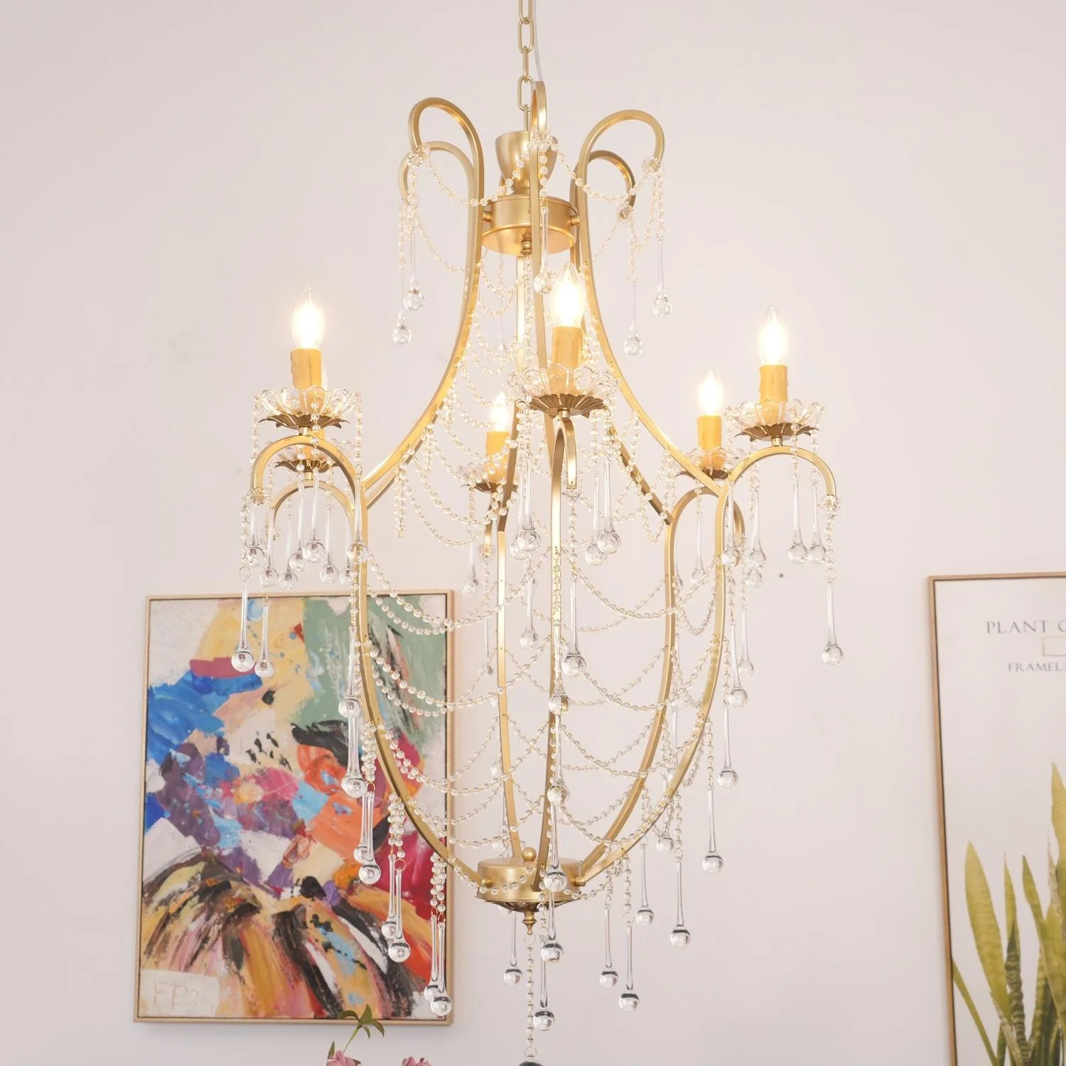 Birdcage Chandelier - Image 24