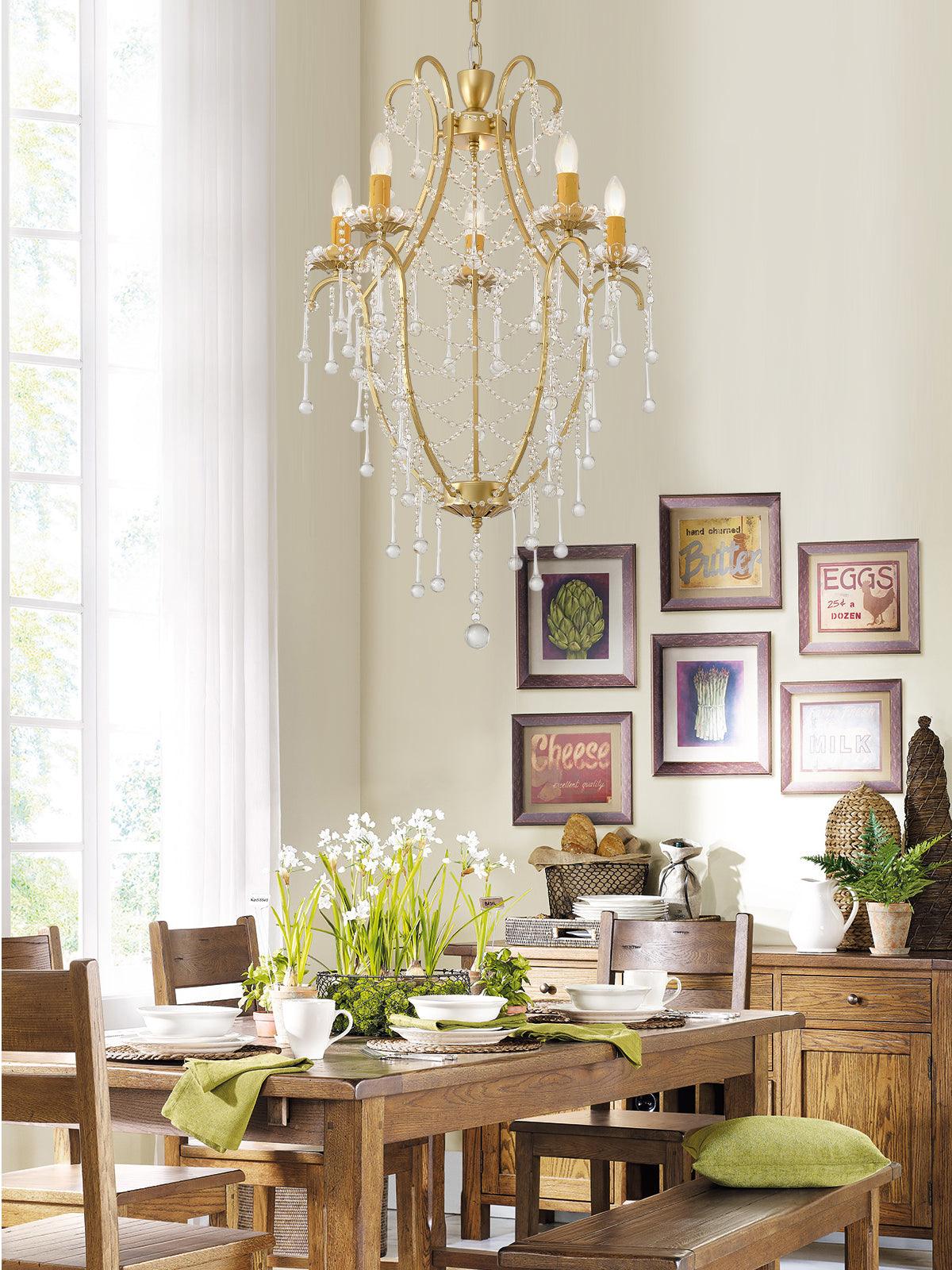 Birdcage Chandelier - Image 8