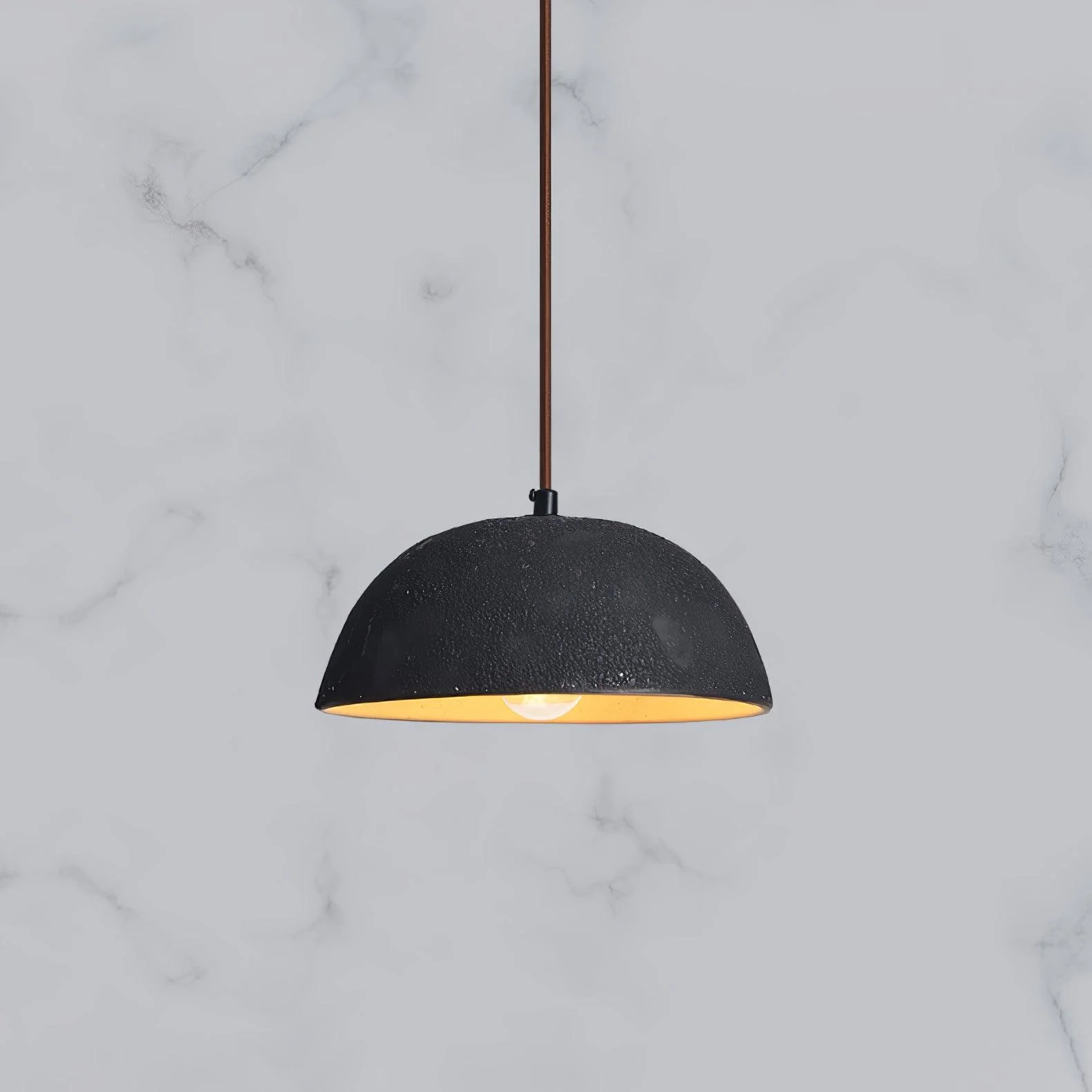 Black Arch Ceramic Pendant Lamp - Image 11