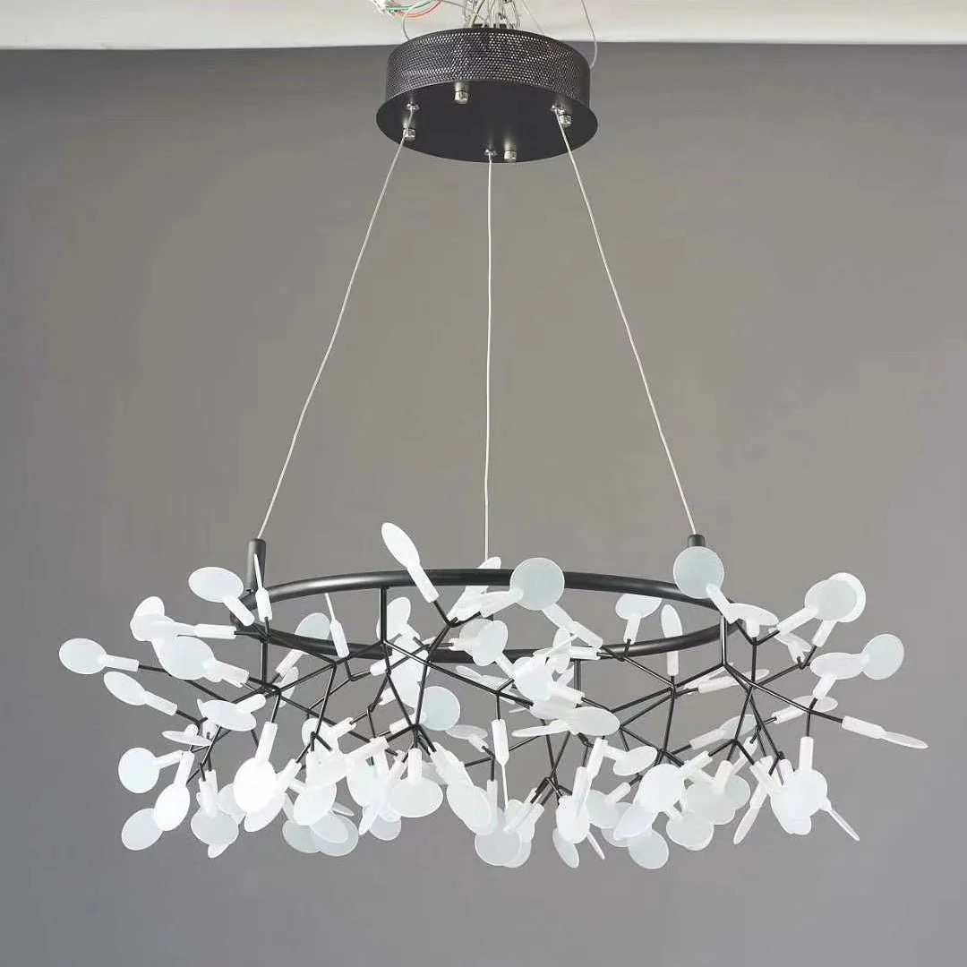 Black Big O Firefly LED Chandelier - Image 7