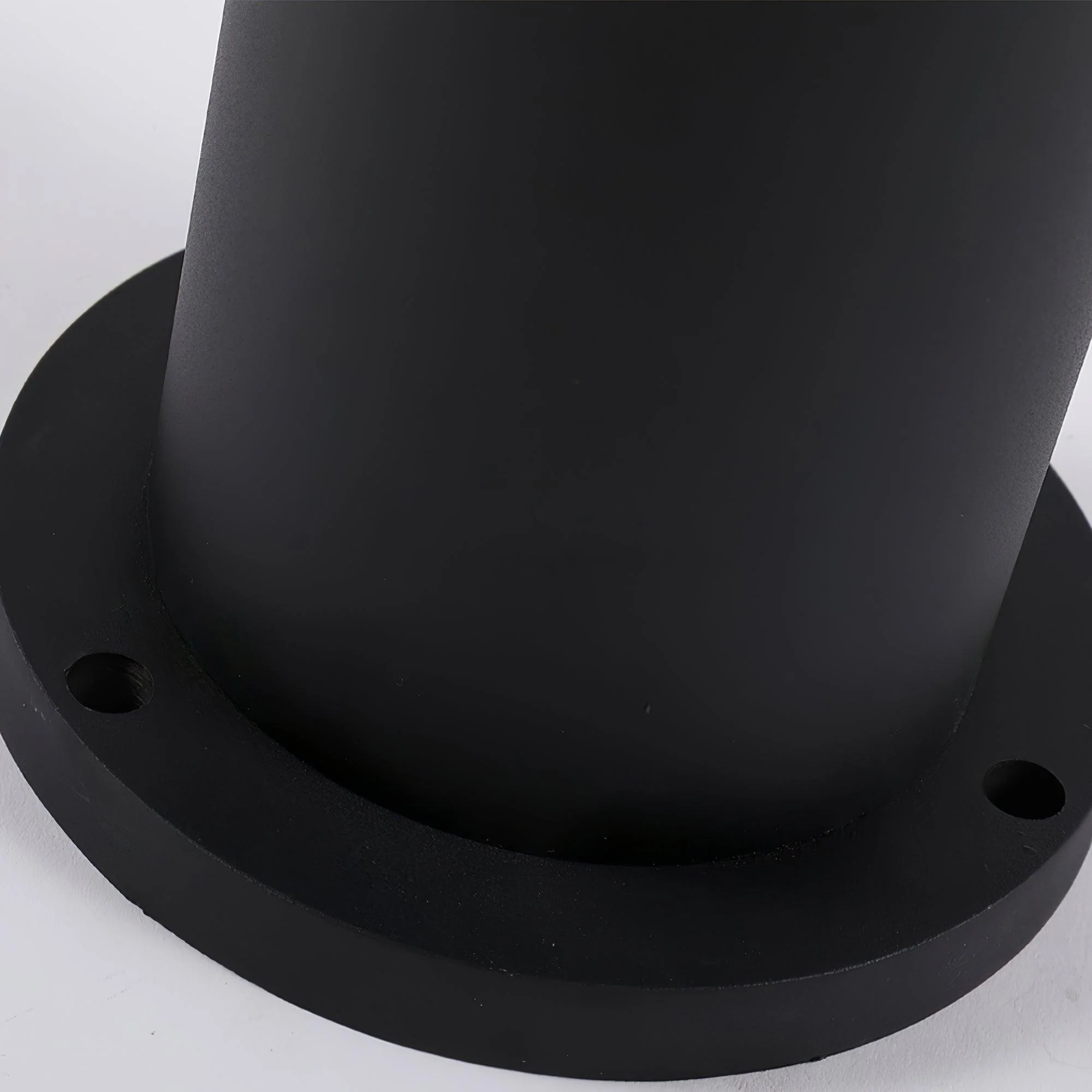 Black Cylindrical Solar Outdoor Post Light - Image 19