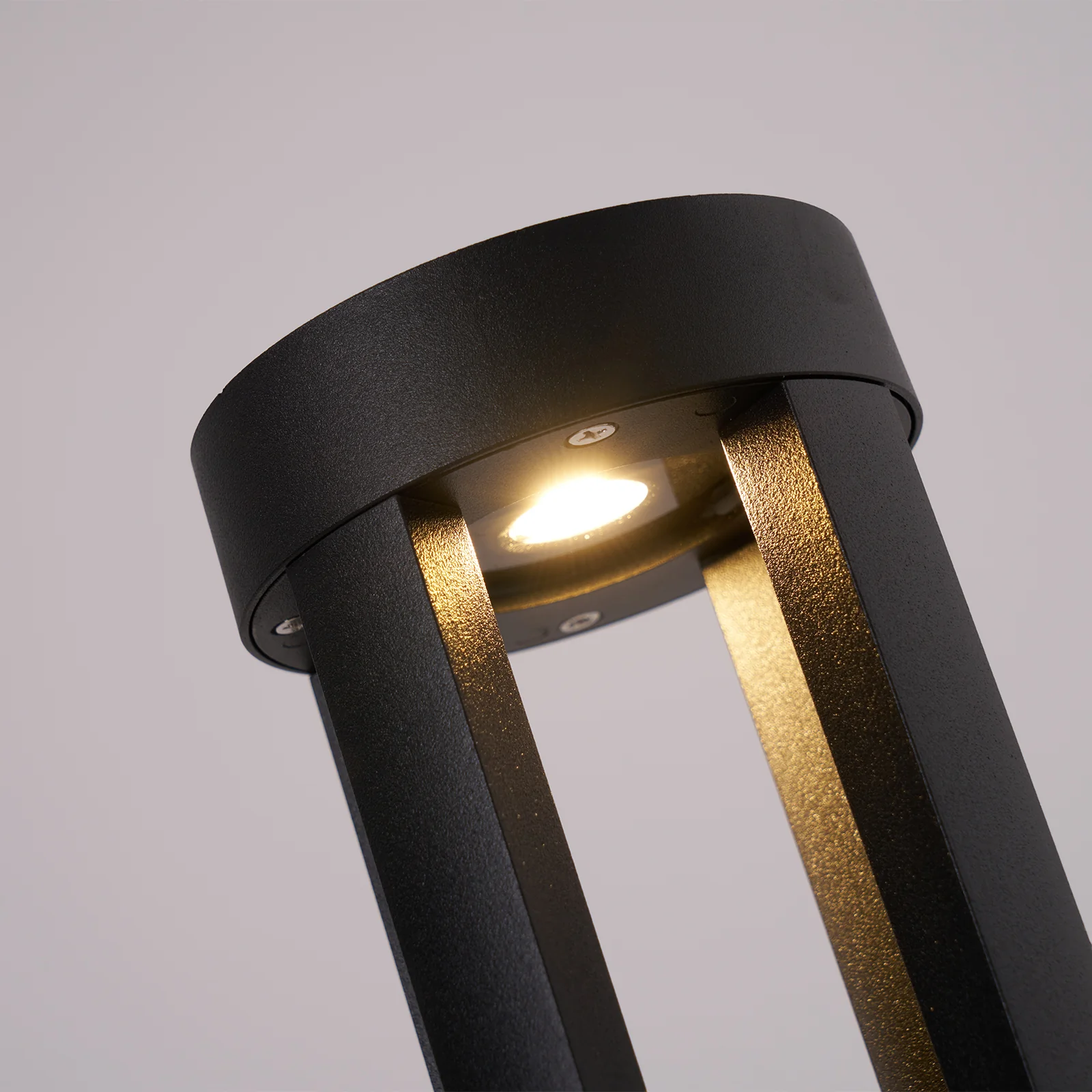 Black Cylindrical Garden Outdoor Light - Image 58