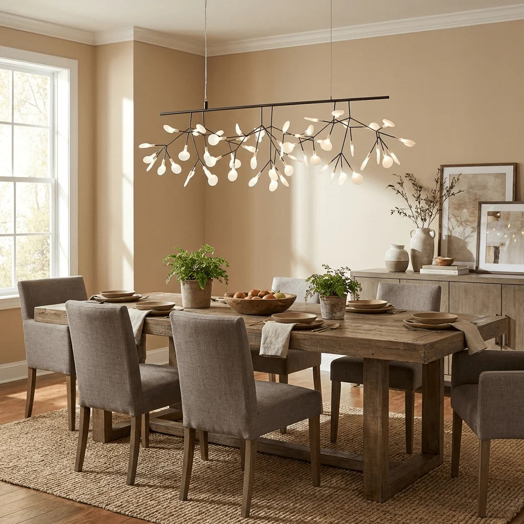 Black Firefly LED Chandelier - Image 3