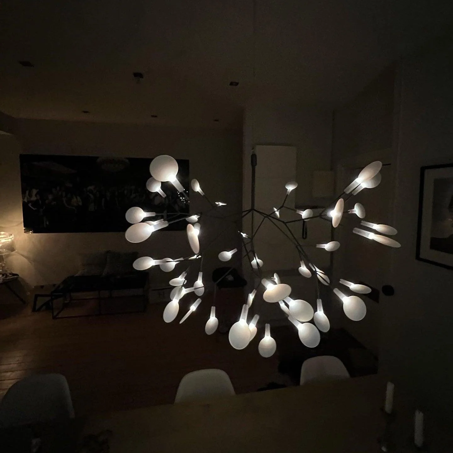 Black Firefly LED Chandelier - Image 38