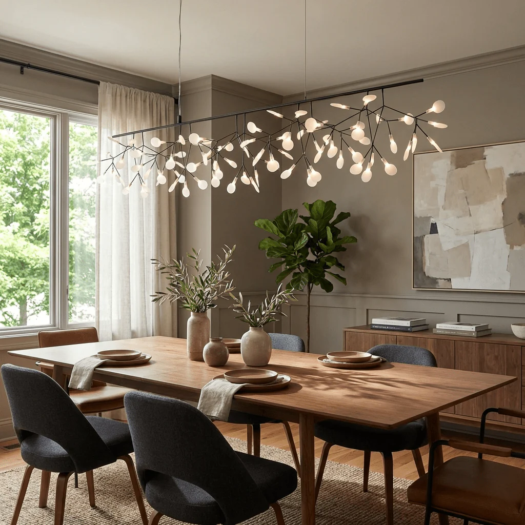 Black Firefly LED Chandelier - Image 5