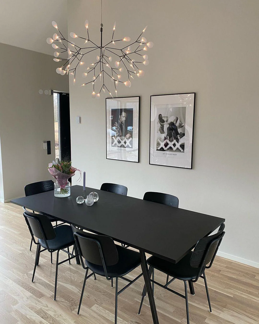 Black Firefly LED Chandelier - Image 58