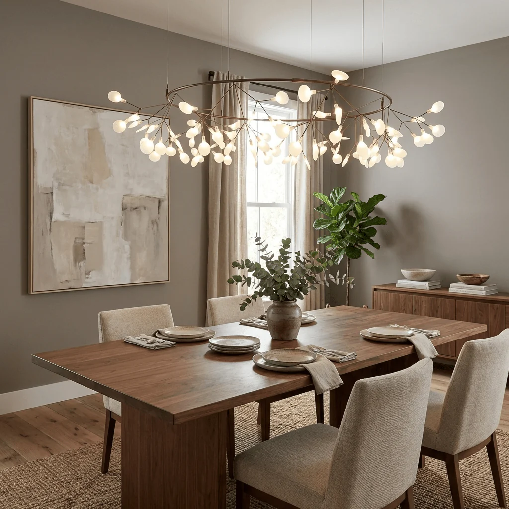 Black Firefly LED Chandelier - Image 6
