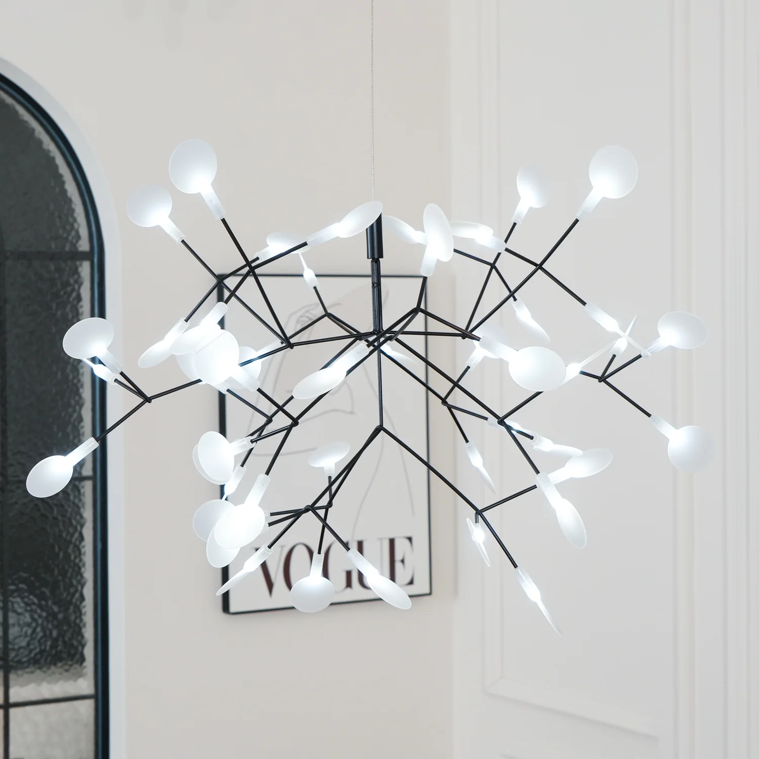Black Firefly LED Chandelier - Image 73