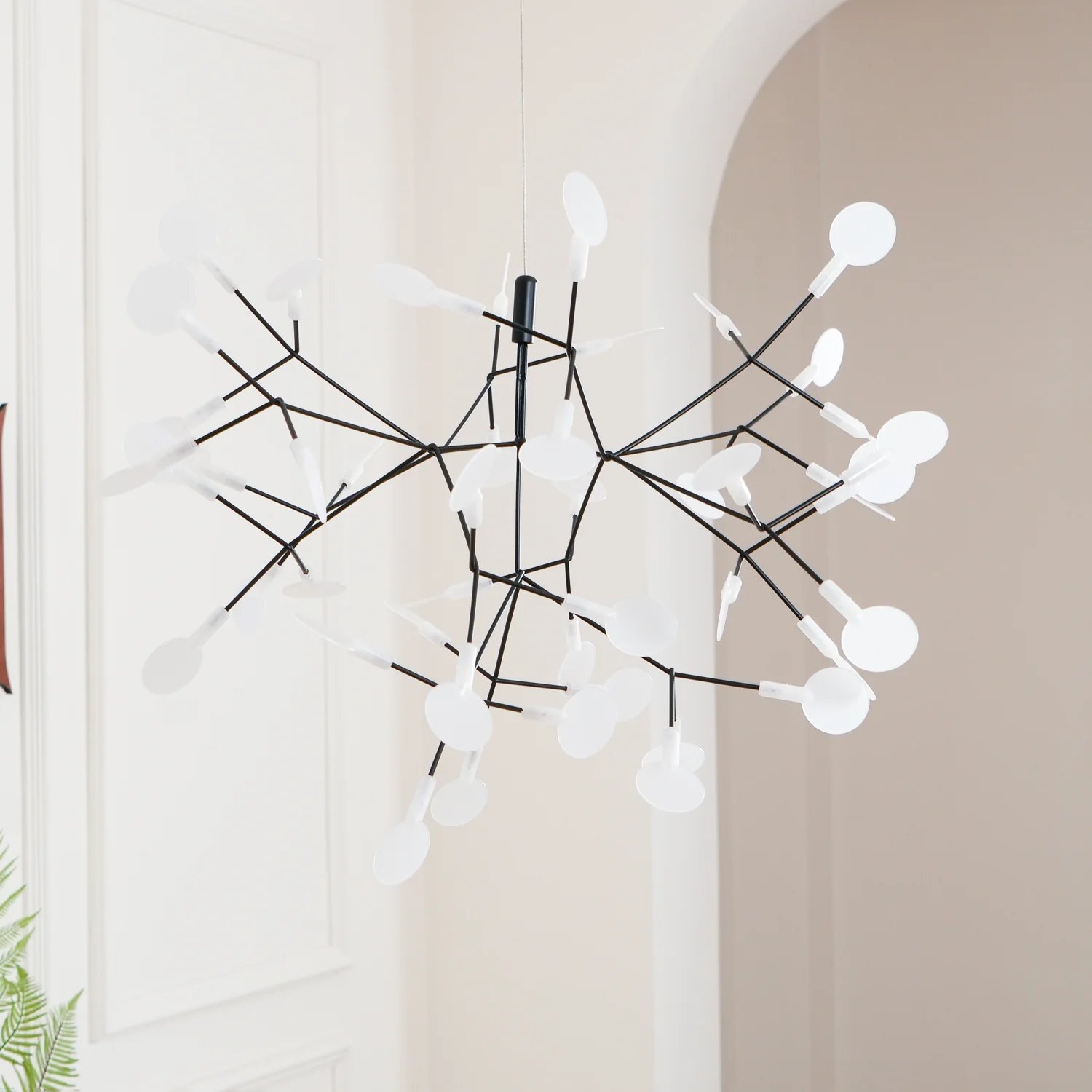 Black Firefly LED Chandelier - Image 75
