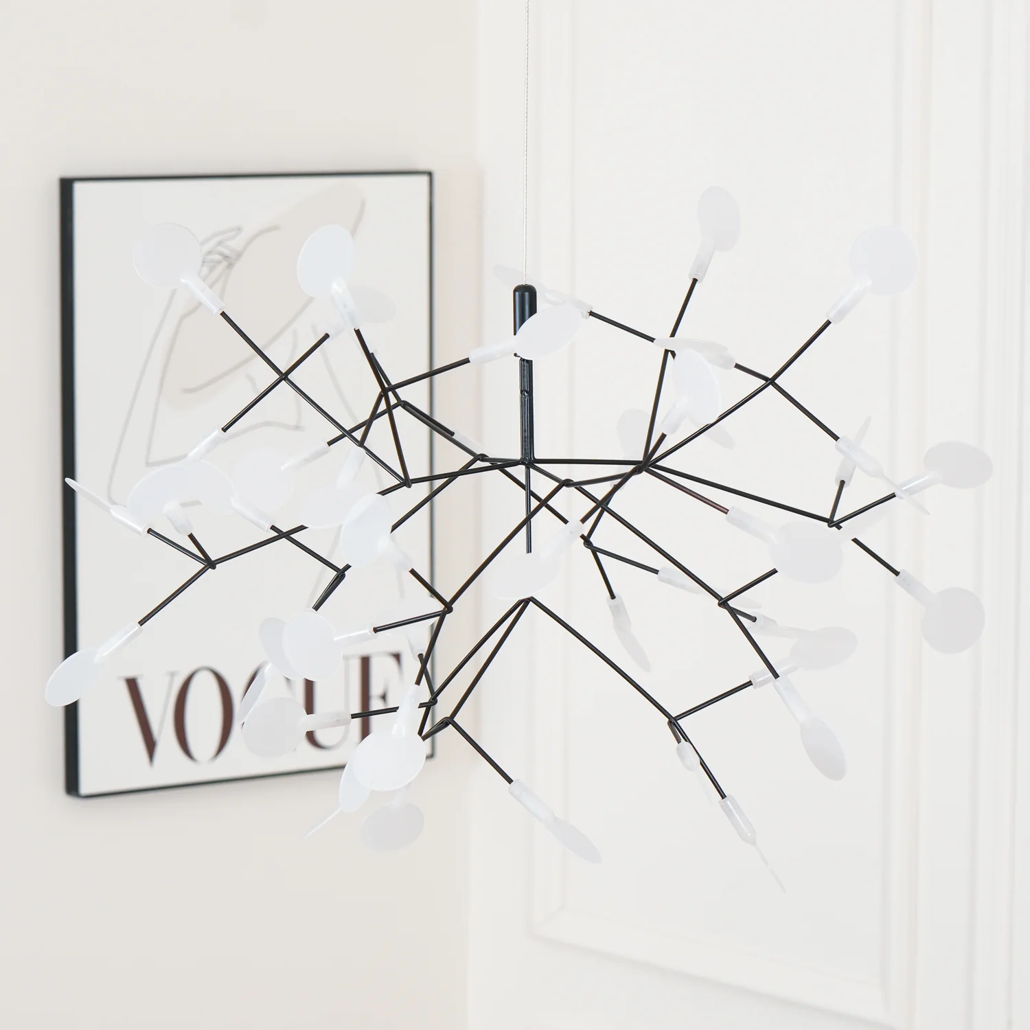 Black Firefly LED Chandelier - Image 77