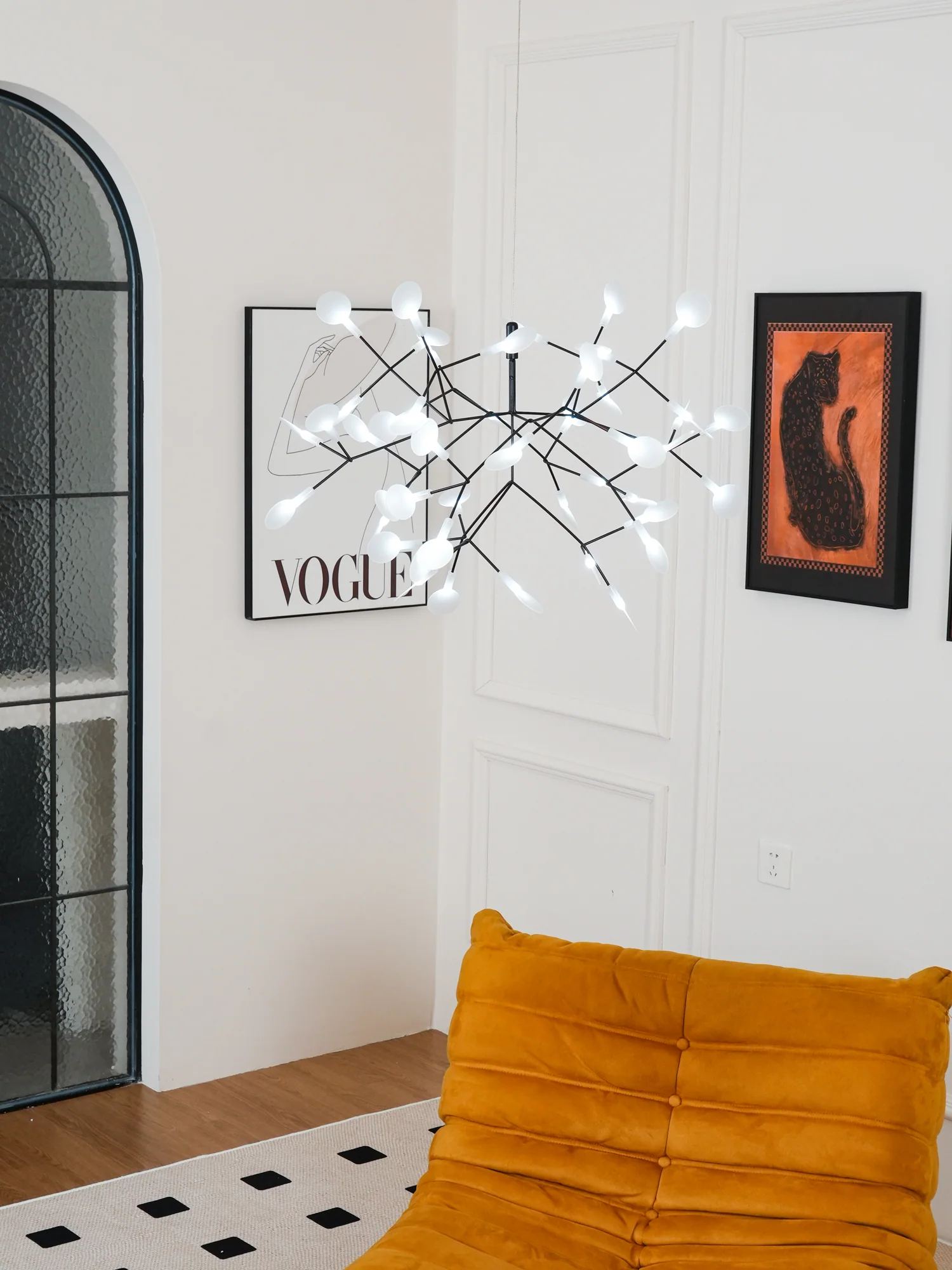 Black Firefly LED Chandelier - Image 81