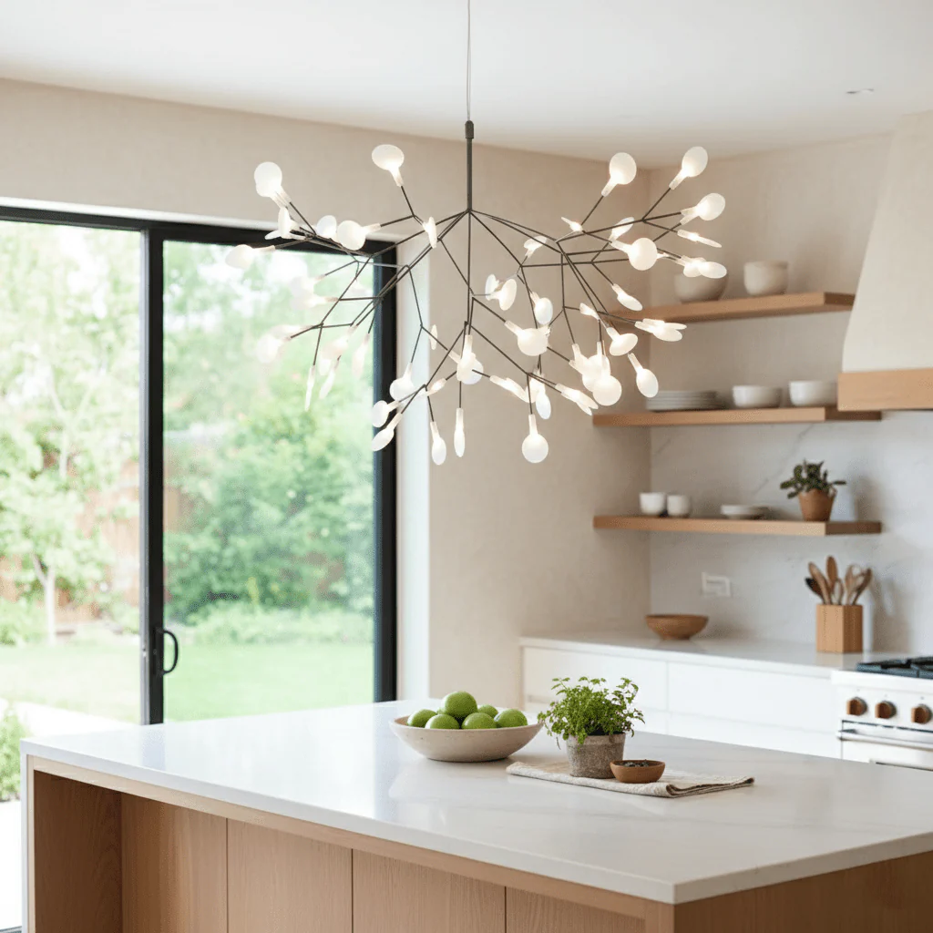 Black Firefly LED Chandelier - Image 9