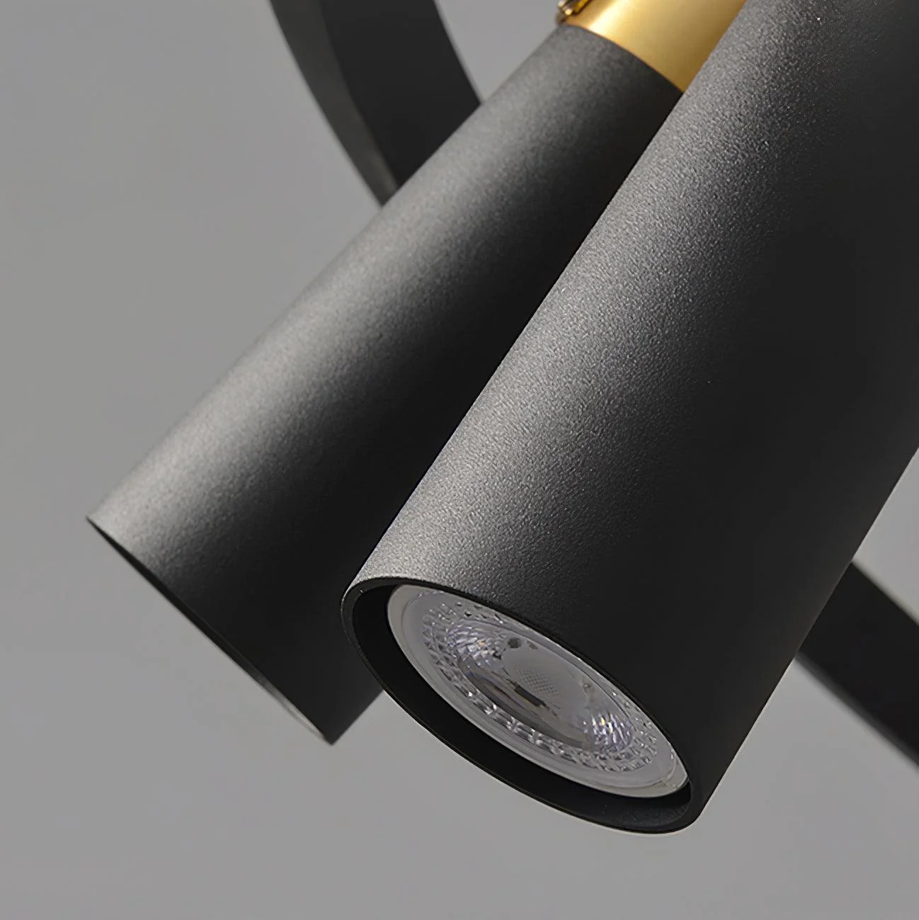 Black Mutil Pipe Chandelier - Image 18