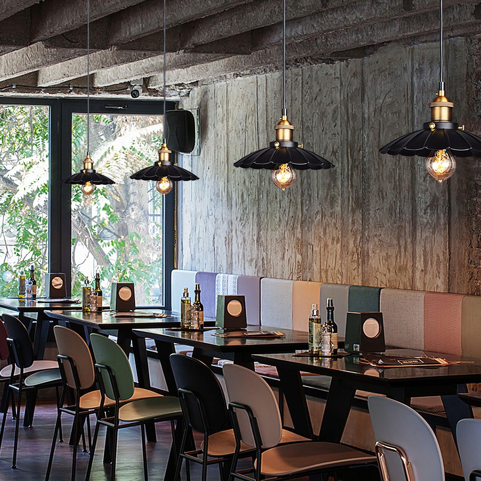 Black Skirt Pendant Light - Image 11
