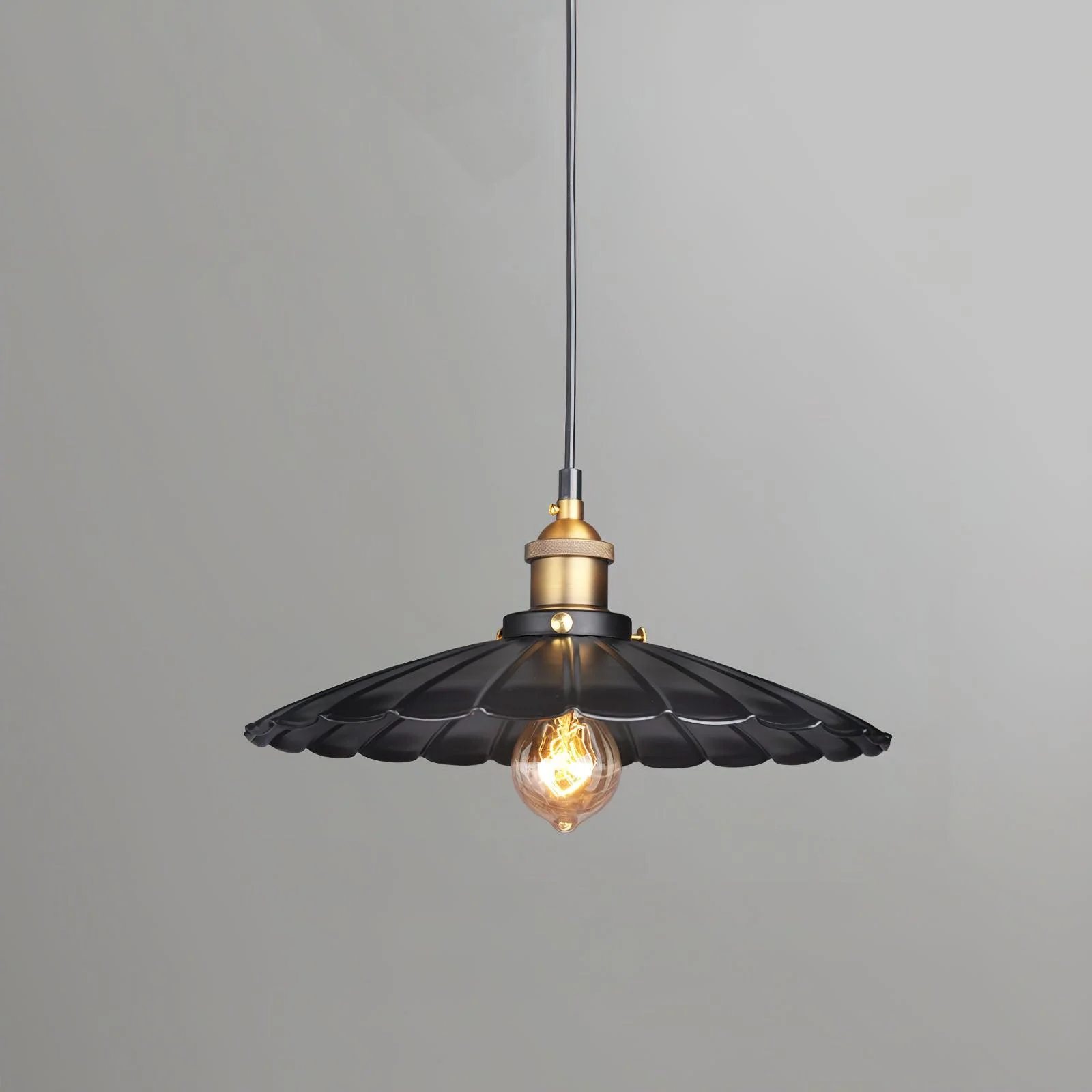 Black Skirt Pendant Light - Image 17