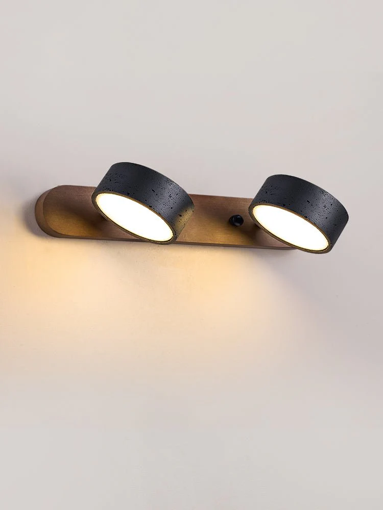 Black Travertine Duo Wall Light - Image 16