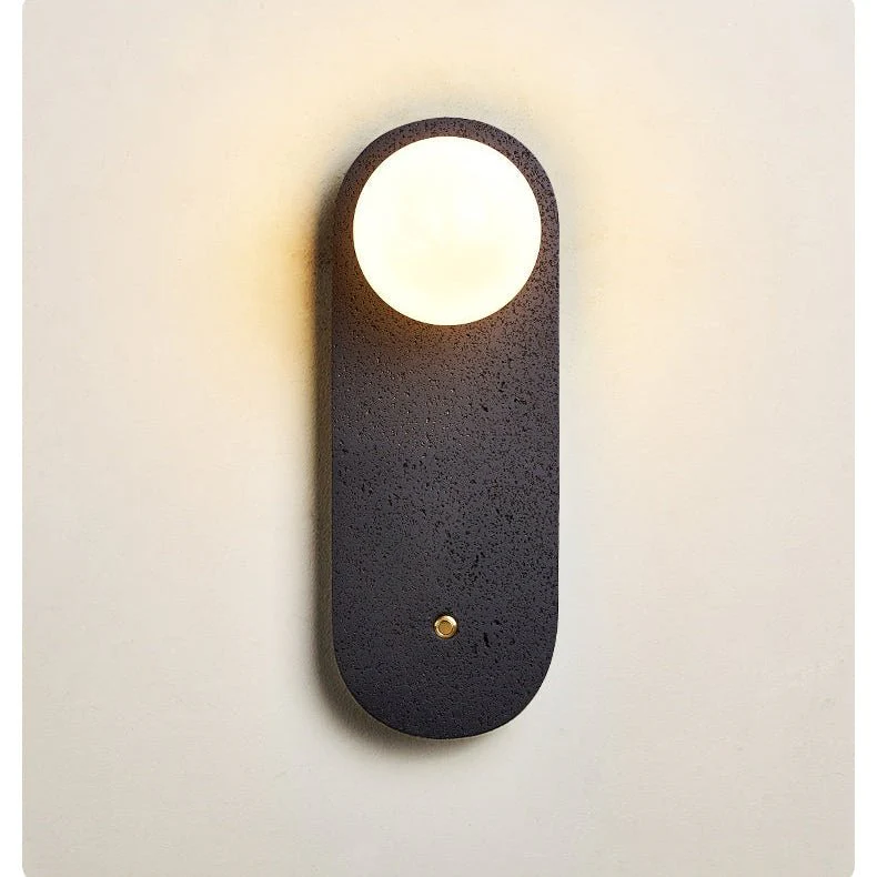 Black Travertine Hearth Sconce - Image 12