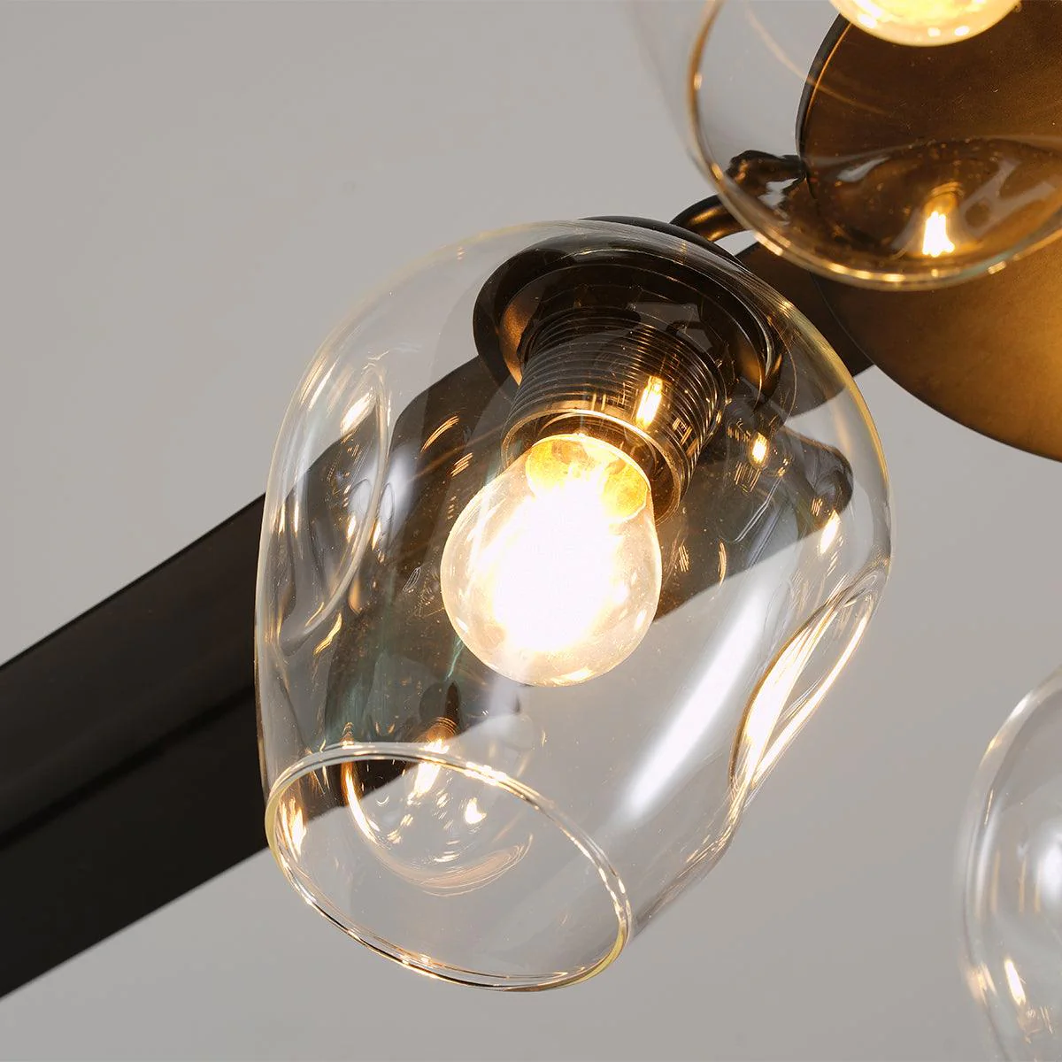 Black Vintage Ceiling Fan Light - Image 10