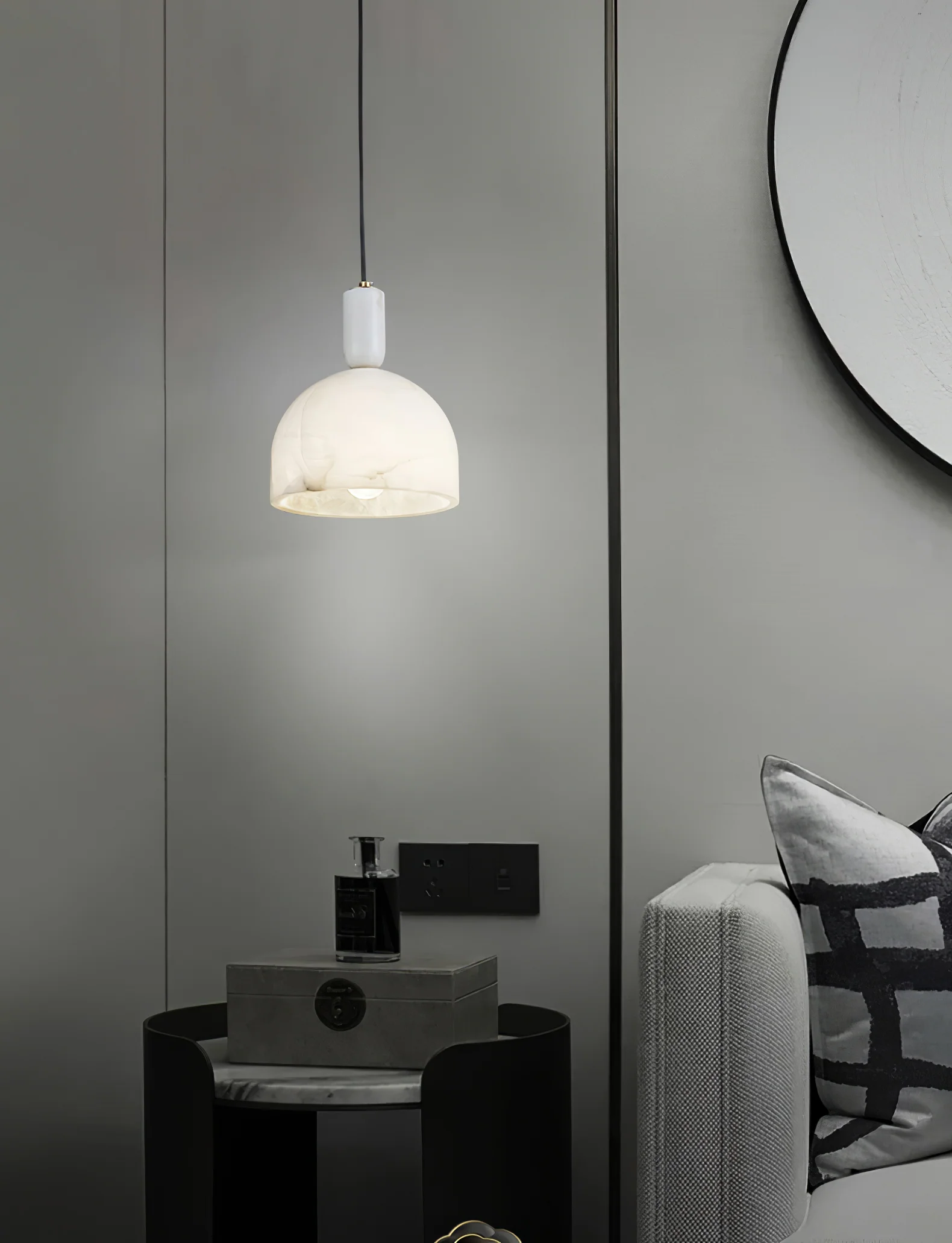 Blair Alabaster Pendant Light - Image 27