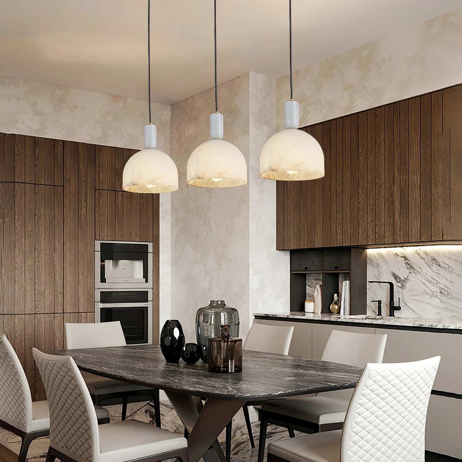 Blair Alabaster Pendant Light - Image 29