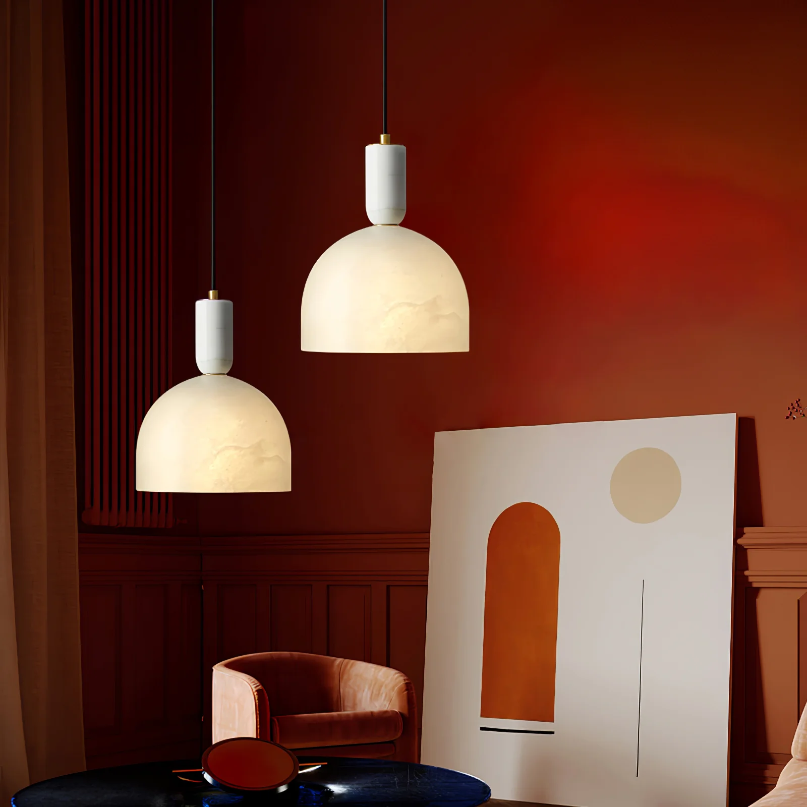 Blair Alabaster Pendant Light - Image 3