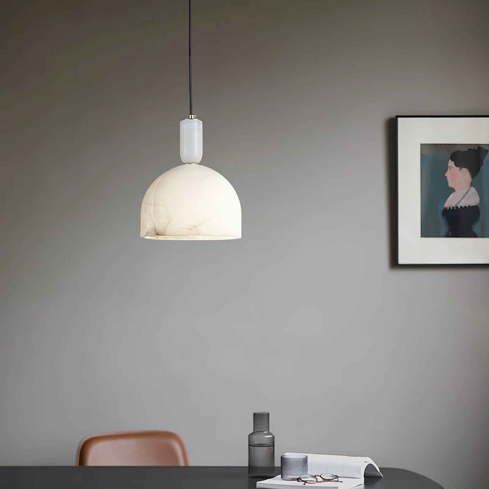 Blair Alabaster Pendant Light - Image 30