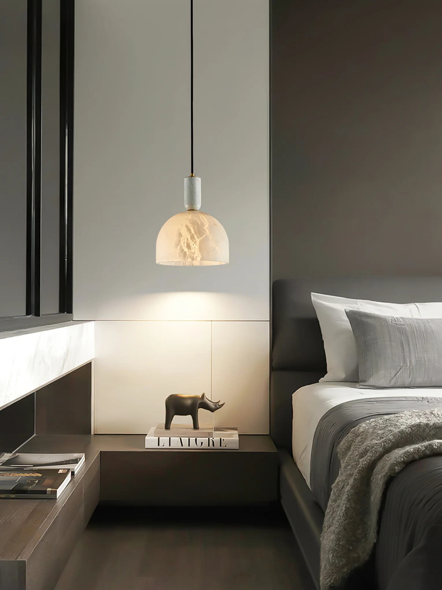 Blair Alabaster Pendant Light - Image 34