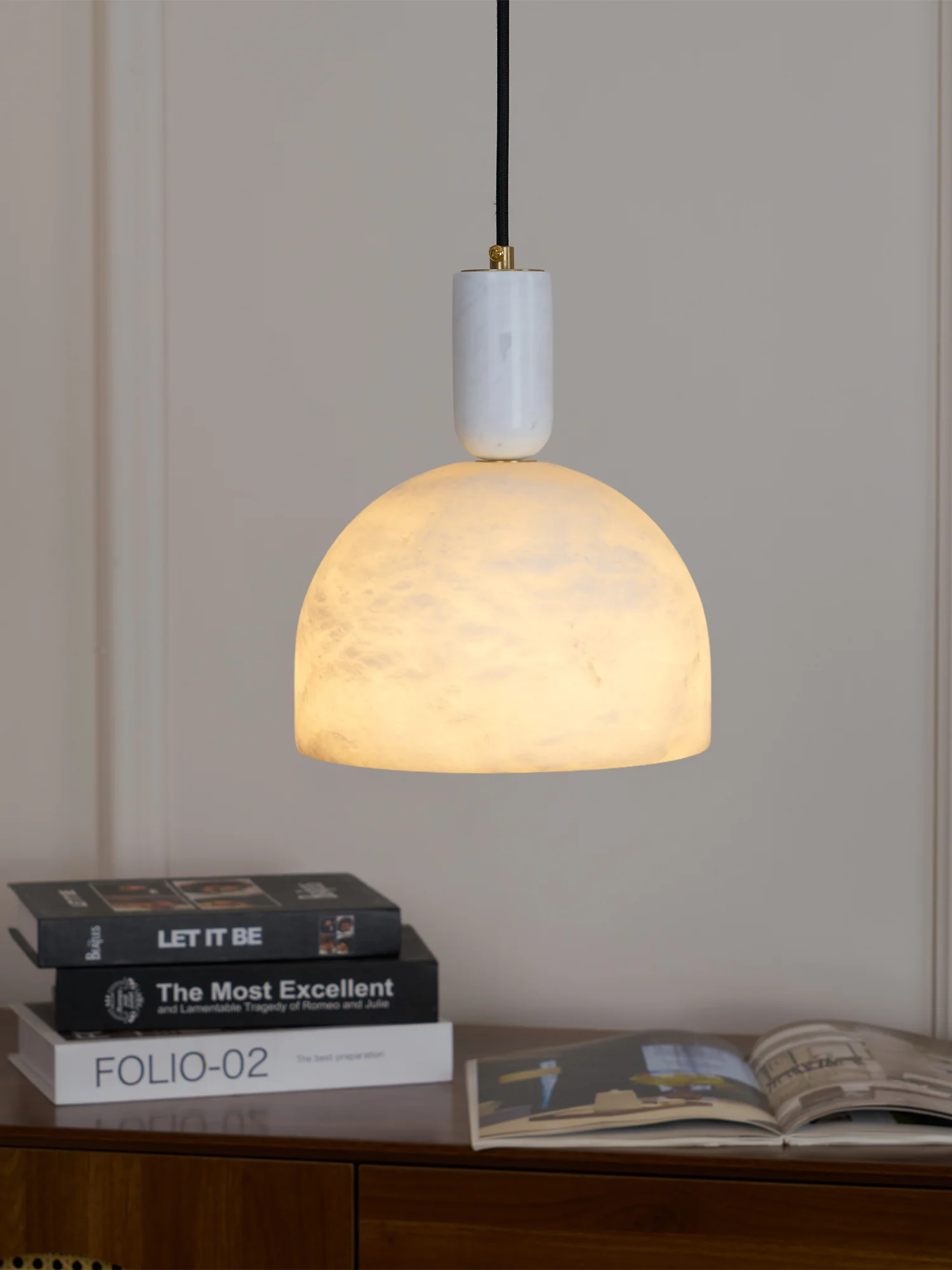 Blair Alabaster Pendant Light - Image 42