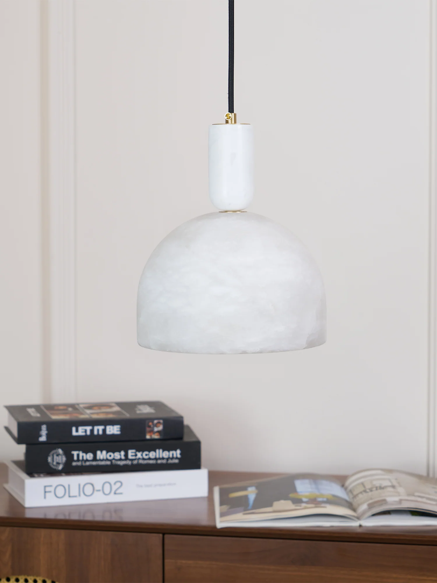 Blair Alabaster Pendant Light - Image 43
