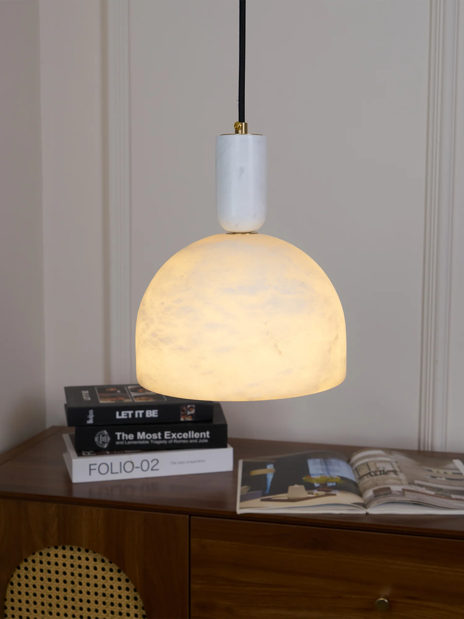 Blair Alabaster Pendant Light - Image 49