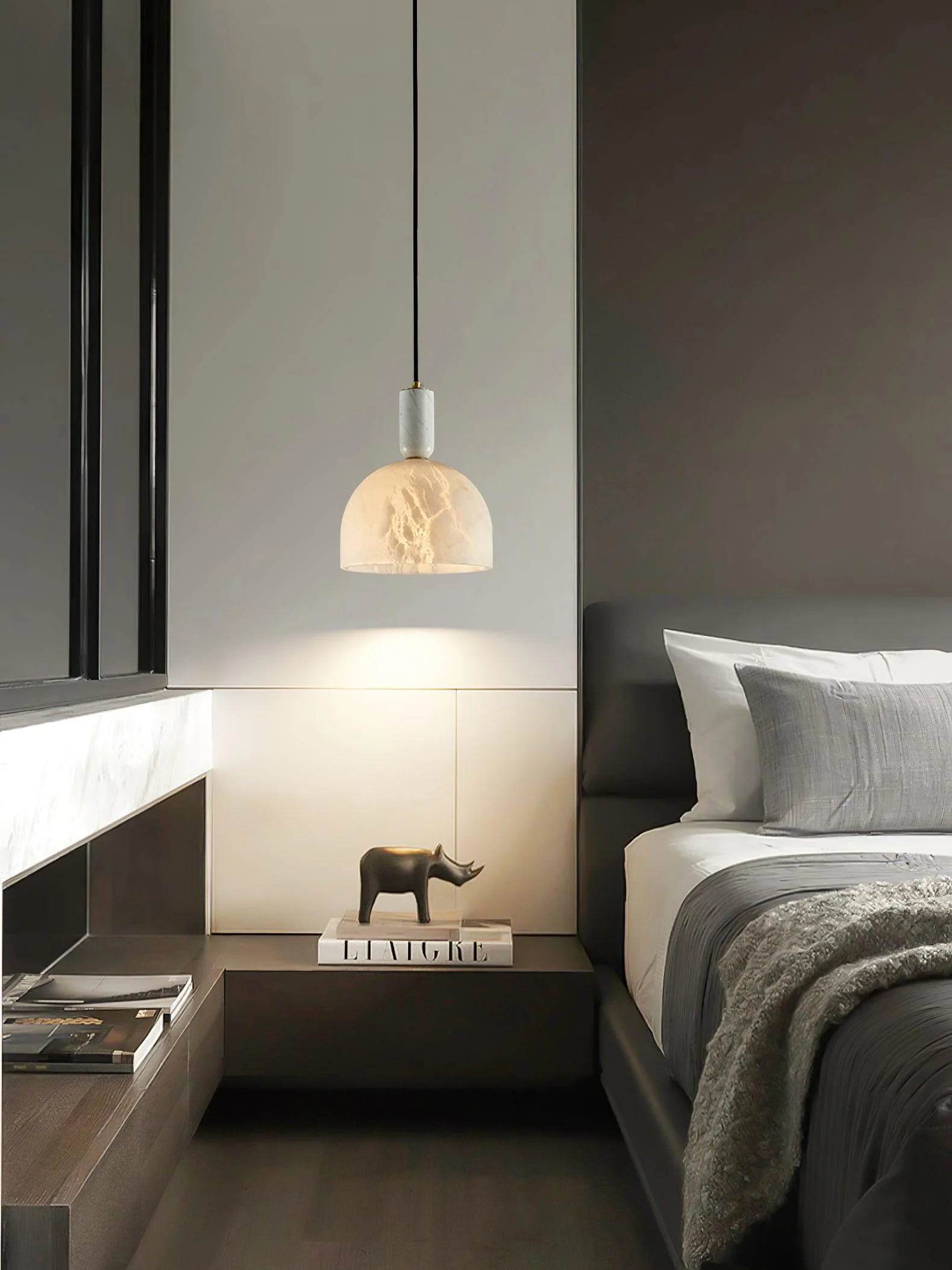 Blair Alabaster Pendant Light - Image 7