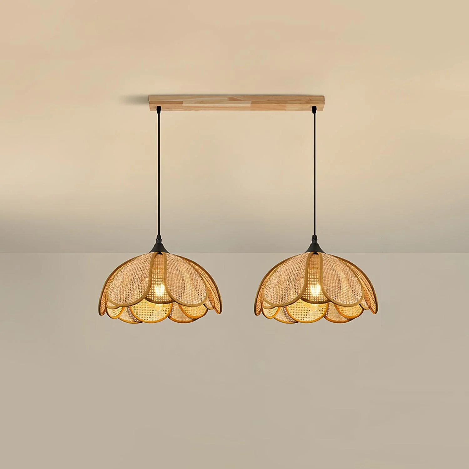 Bloom Rattan Pendant Lamp - Image 14