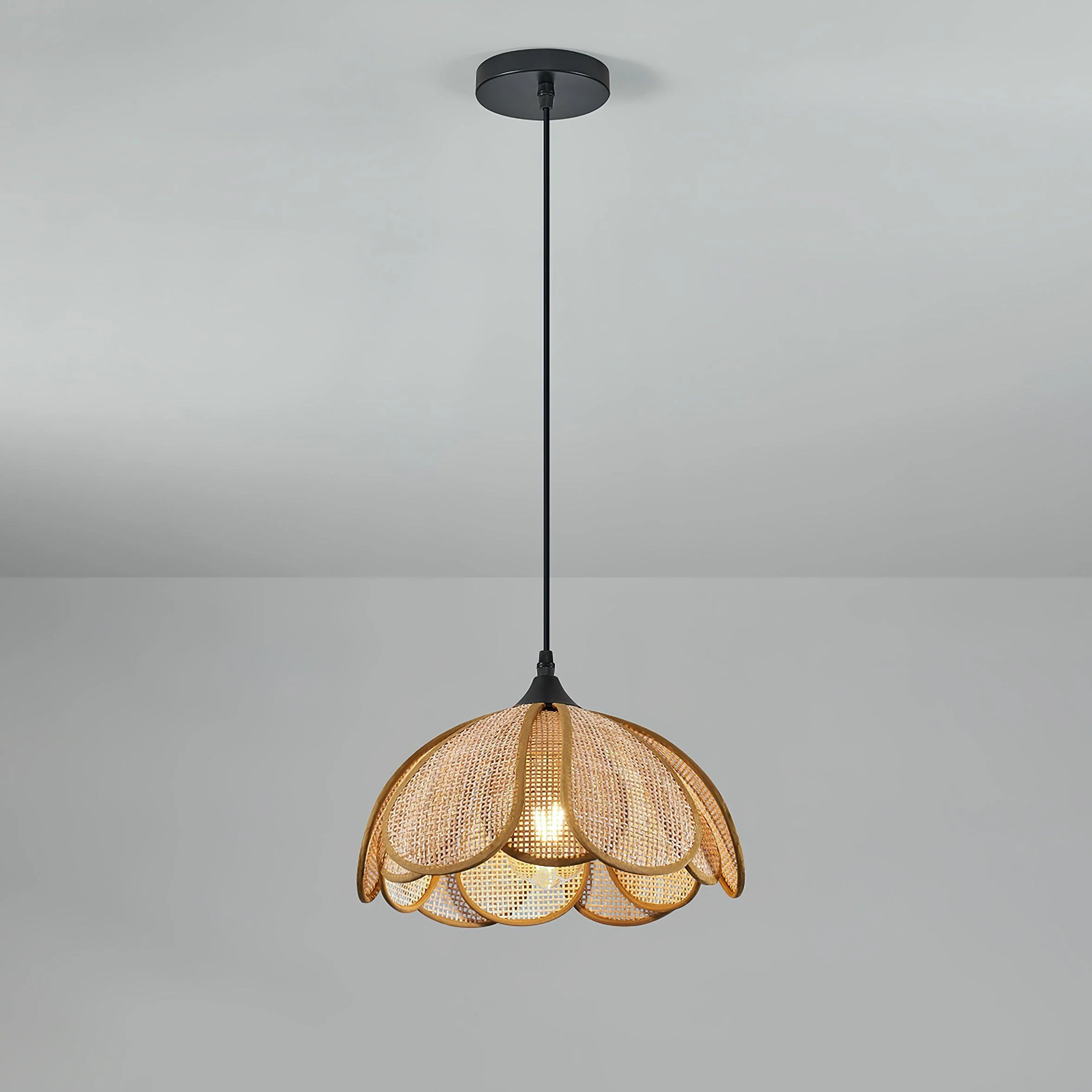 Bloom Rattan Pendant Lamp - Image 16