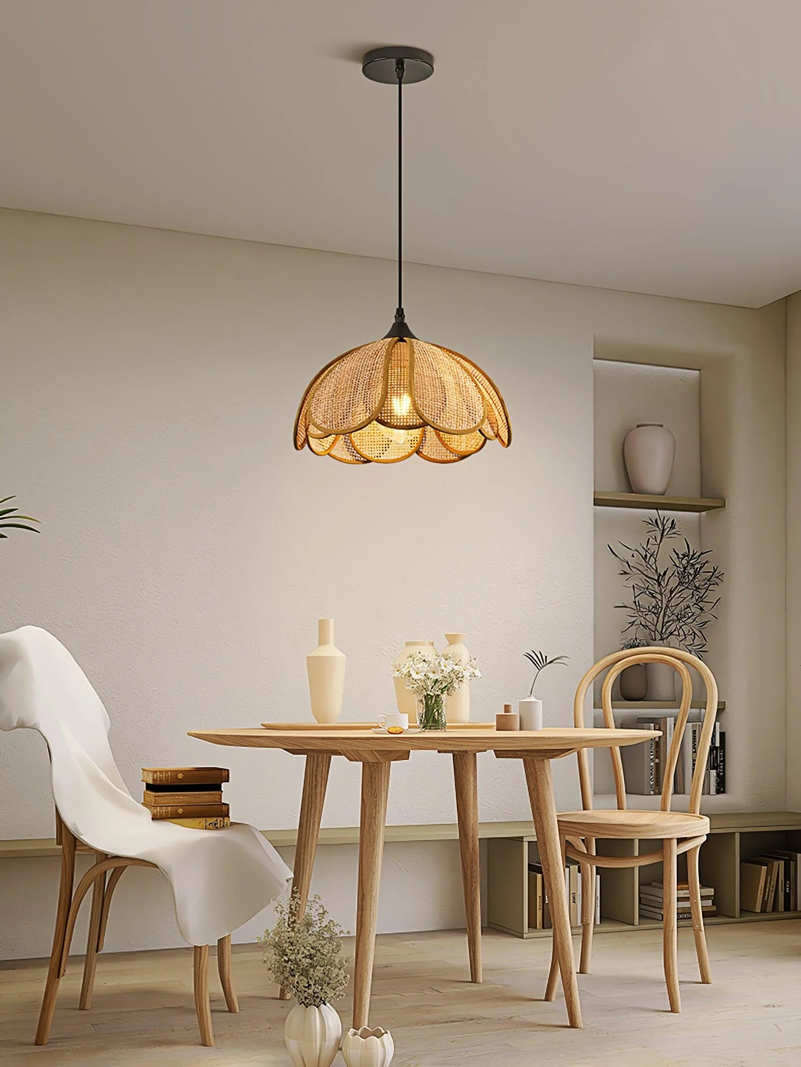 Bloom Rattan Pendant Lamp - Image 6