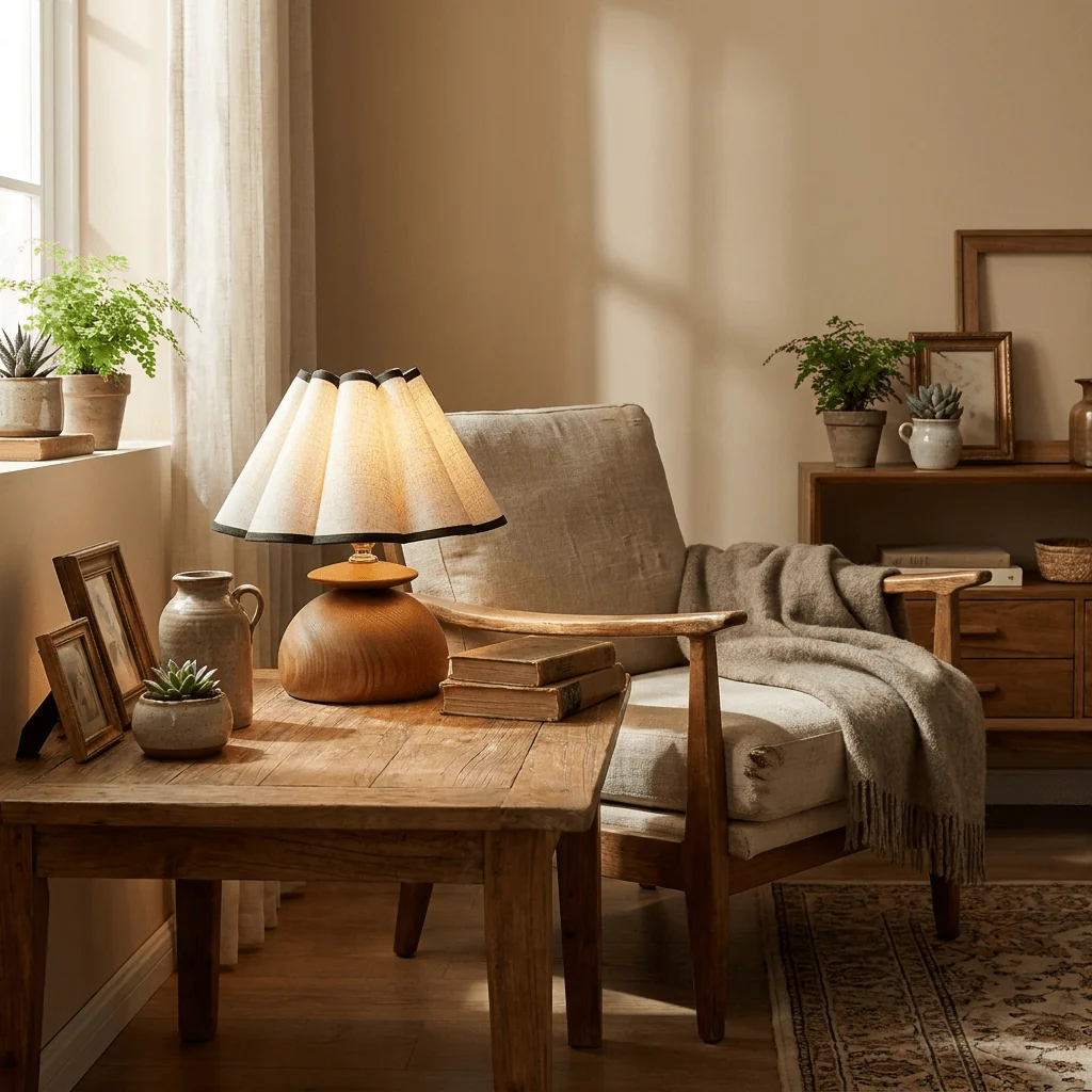 Bloom Wooden Table Lamp - Image 5