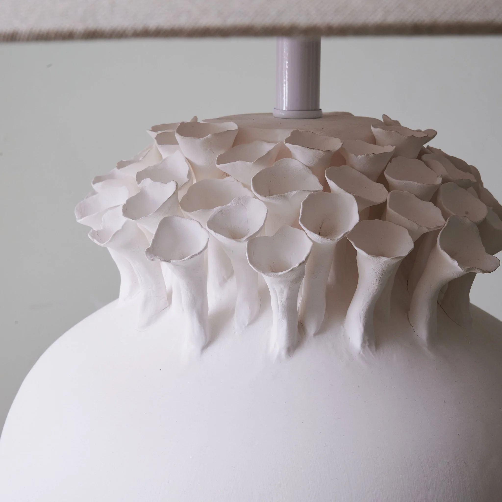Blossom Crest Ceramic Table Lamp - Image 11