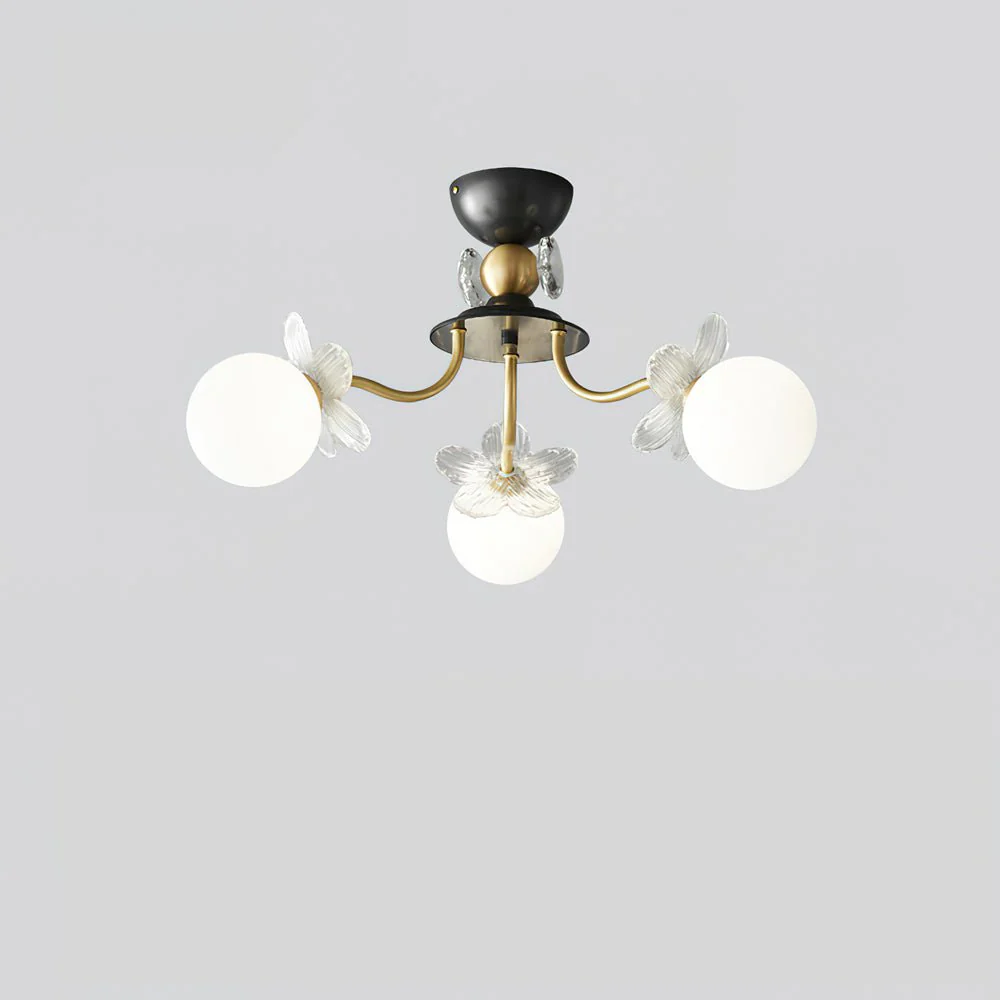 Blossom Flower Glass Chandelier - Image 15