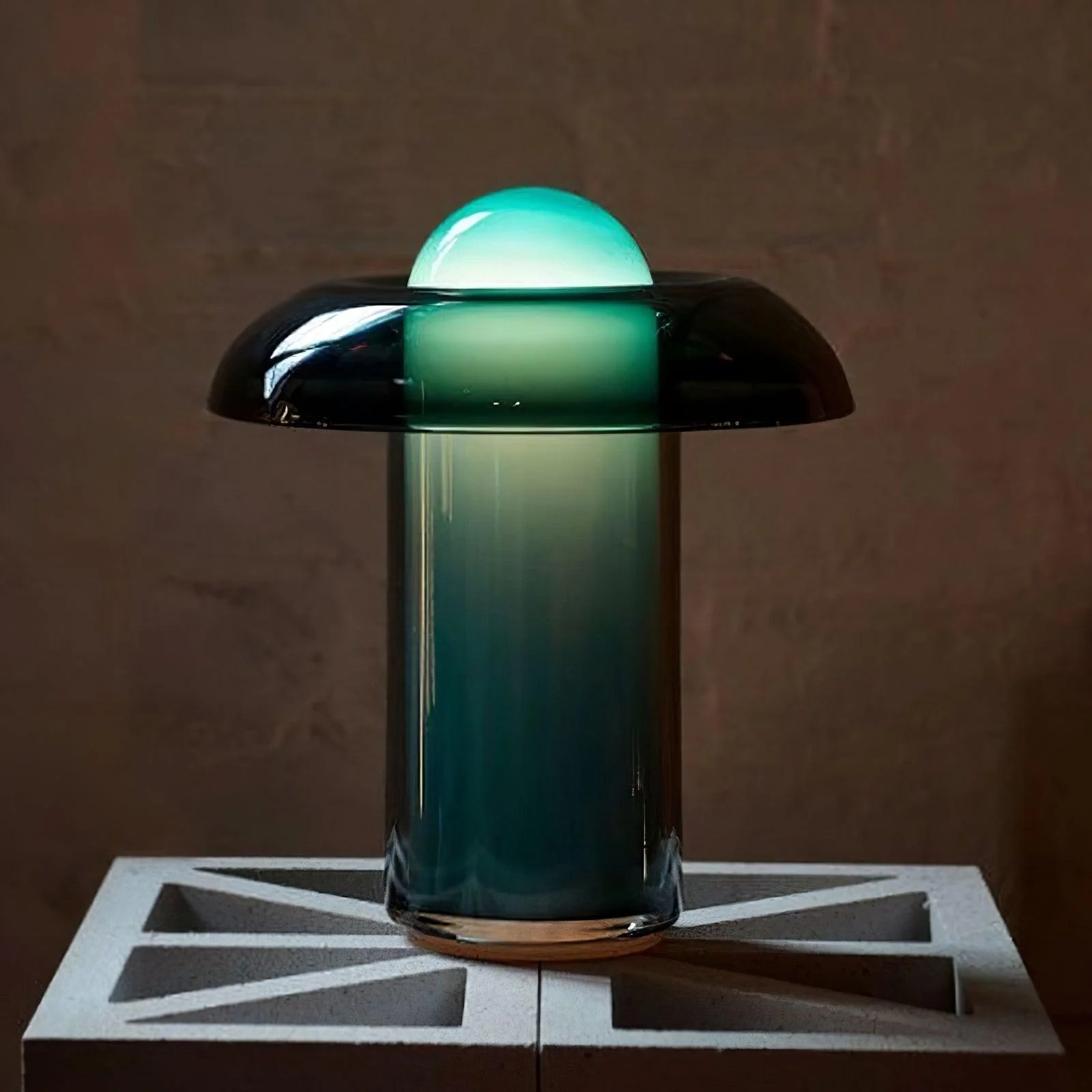 Glass Mushroom Table Lamp - Image 10