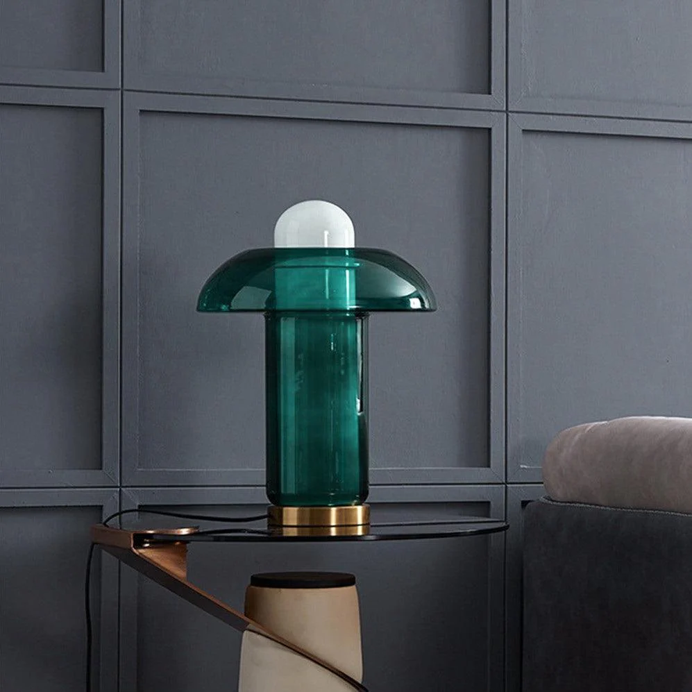 Glass Mushroom Table Lamp - Image 12