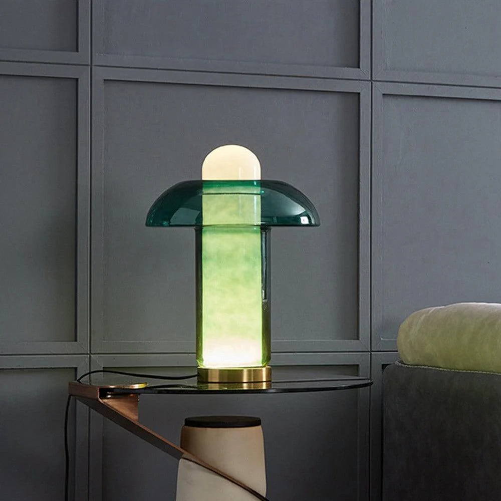 Glass Mushroom Table Lamp - Image 6
