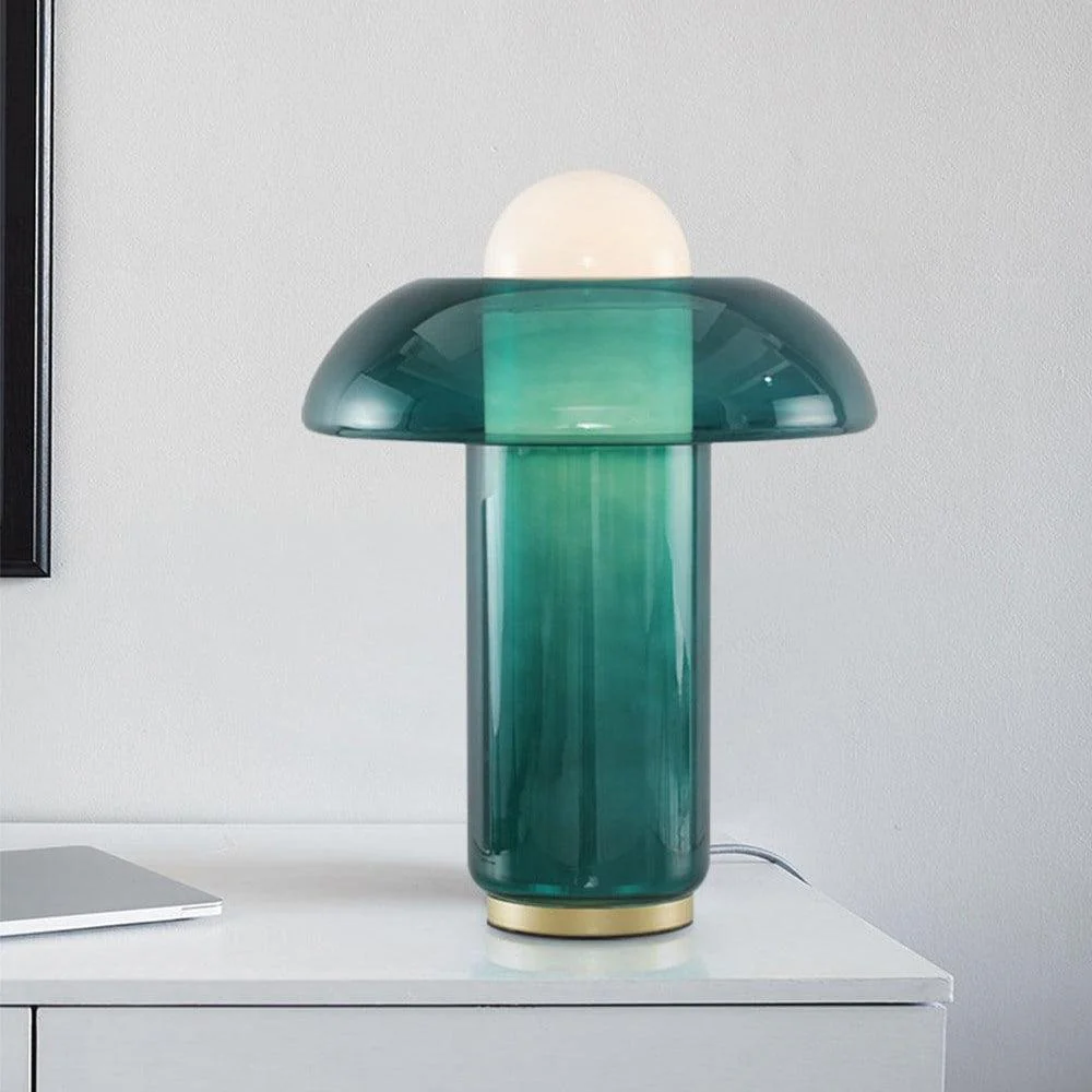 Glass Mushroom Table Lamp - Image 9
