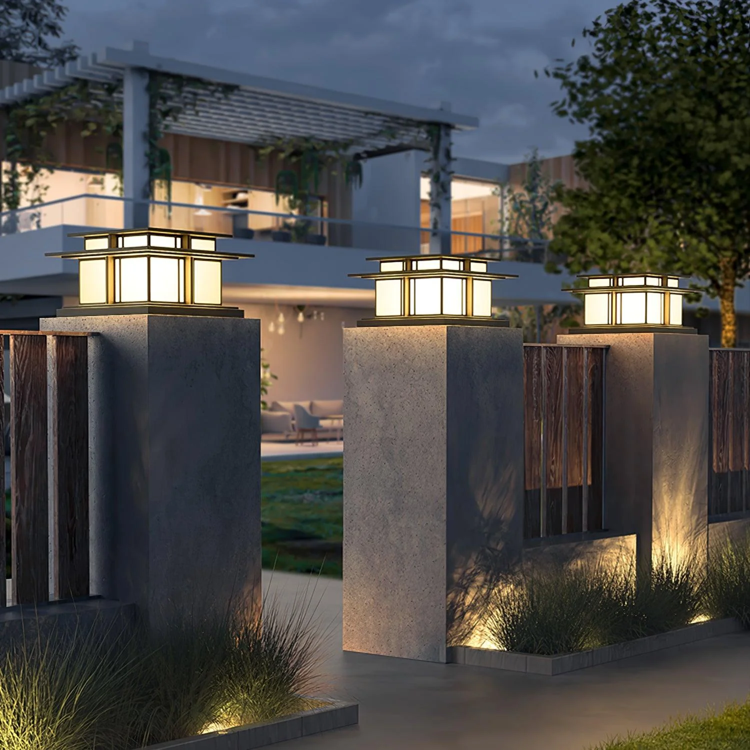 Boilyn Pillar Outdoor Light - Image 17