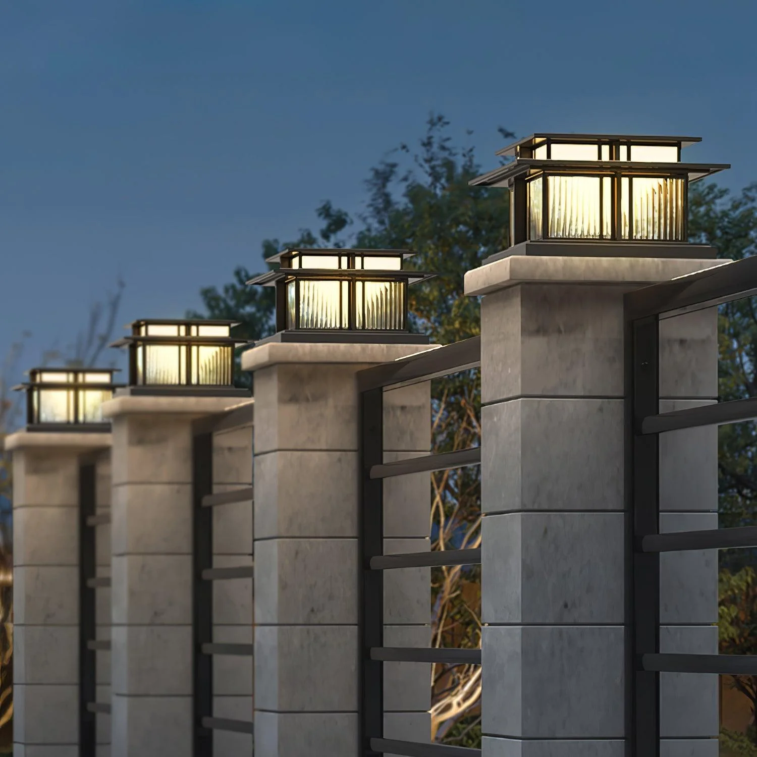 Boilyn Pillar Solar Outdoor Light - Image 20