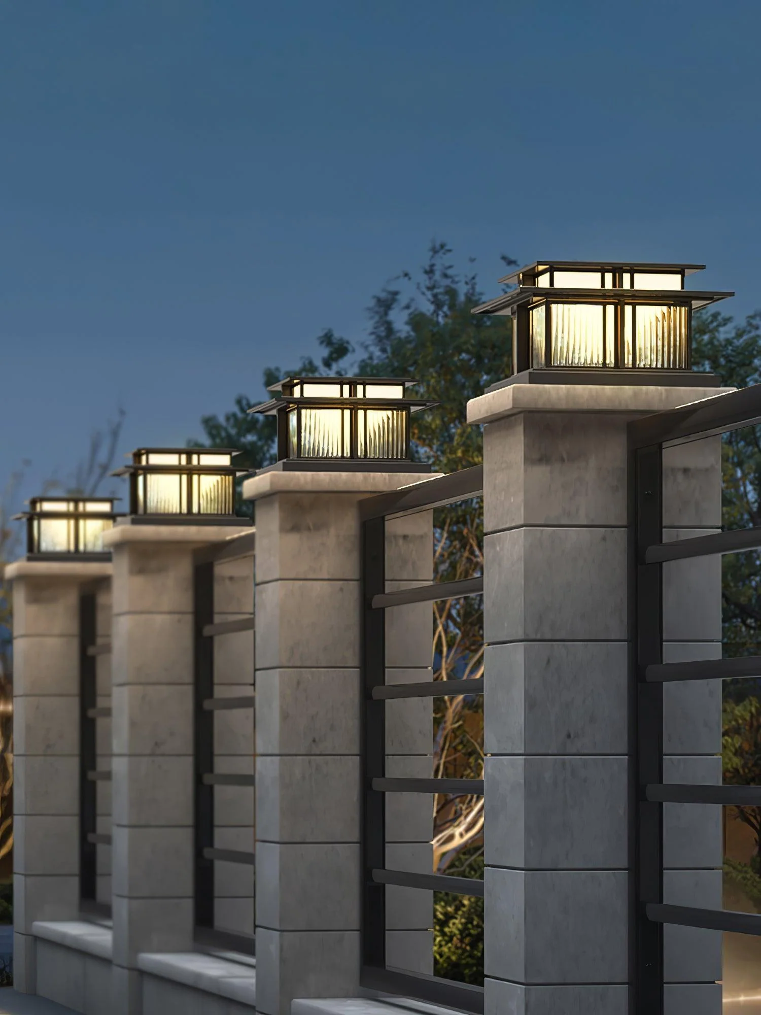 Boilyn Pillar Solar Outdoor Light - Image 23