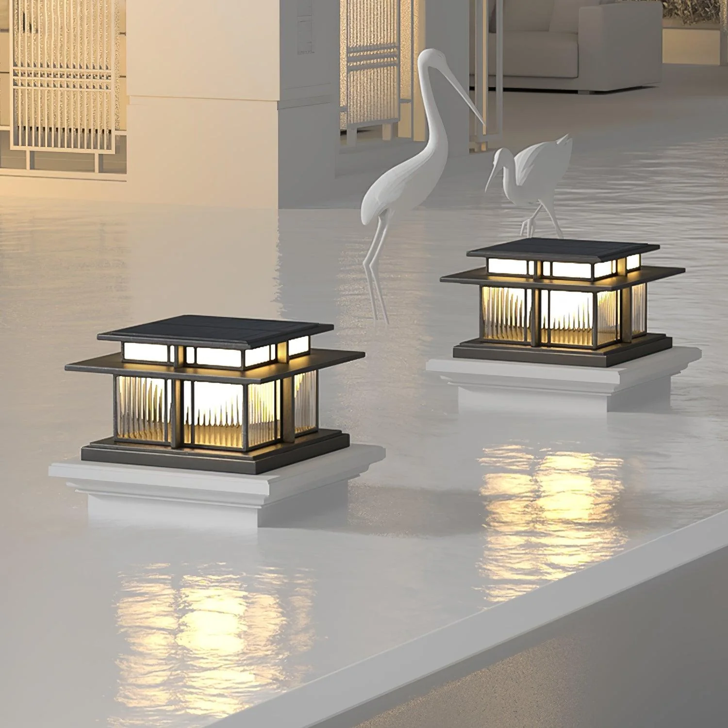 Boilyn Pillar Solar Outdoor Light - Image 24