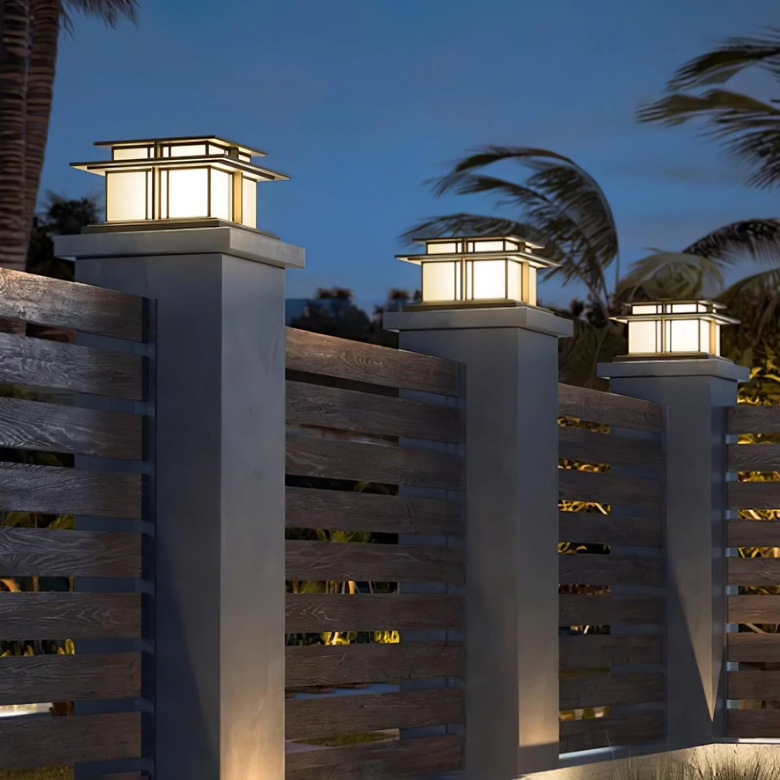 Boilyn Pillar Solar Outdoor Light - Image 6