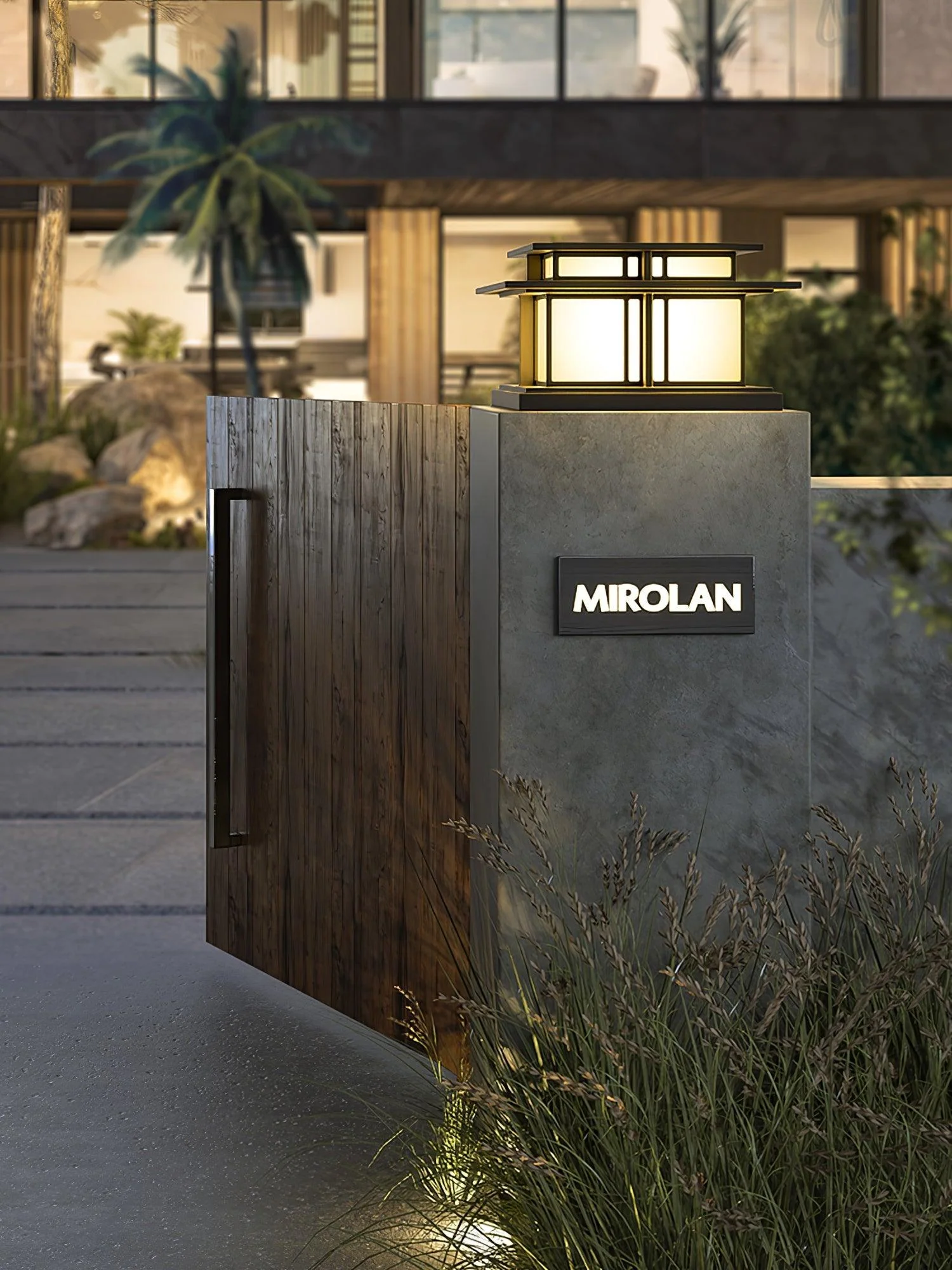 Boilyn Pillar Solar Outdoor Light - Image 8