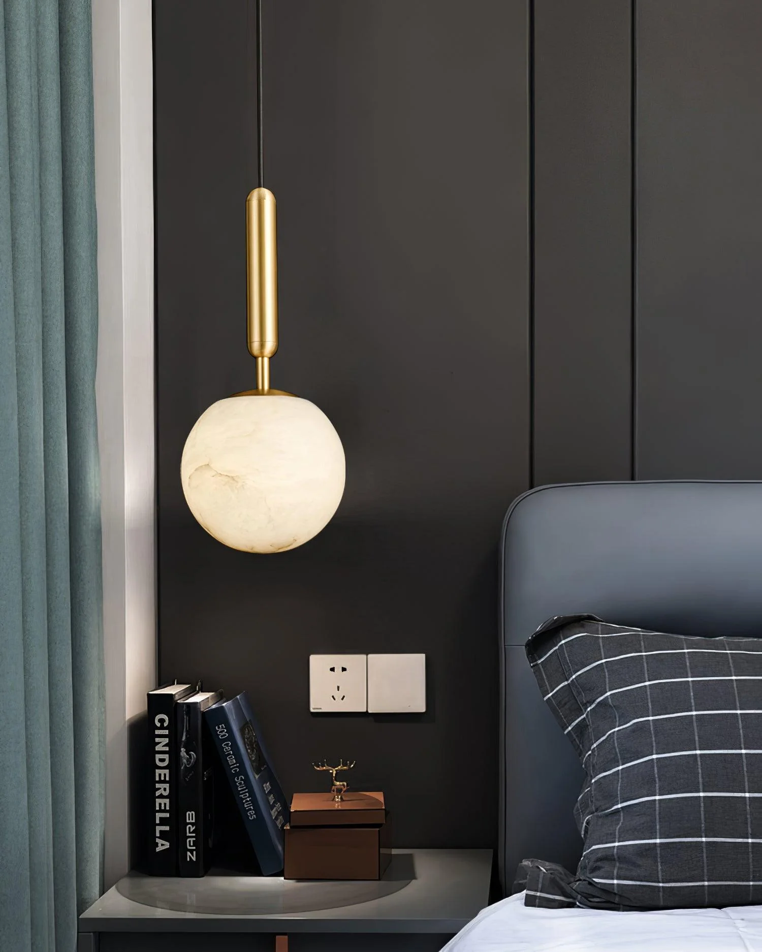 Bosso Alabaster Pendant Lamp - Image 10