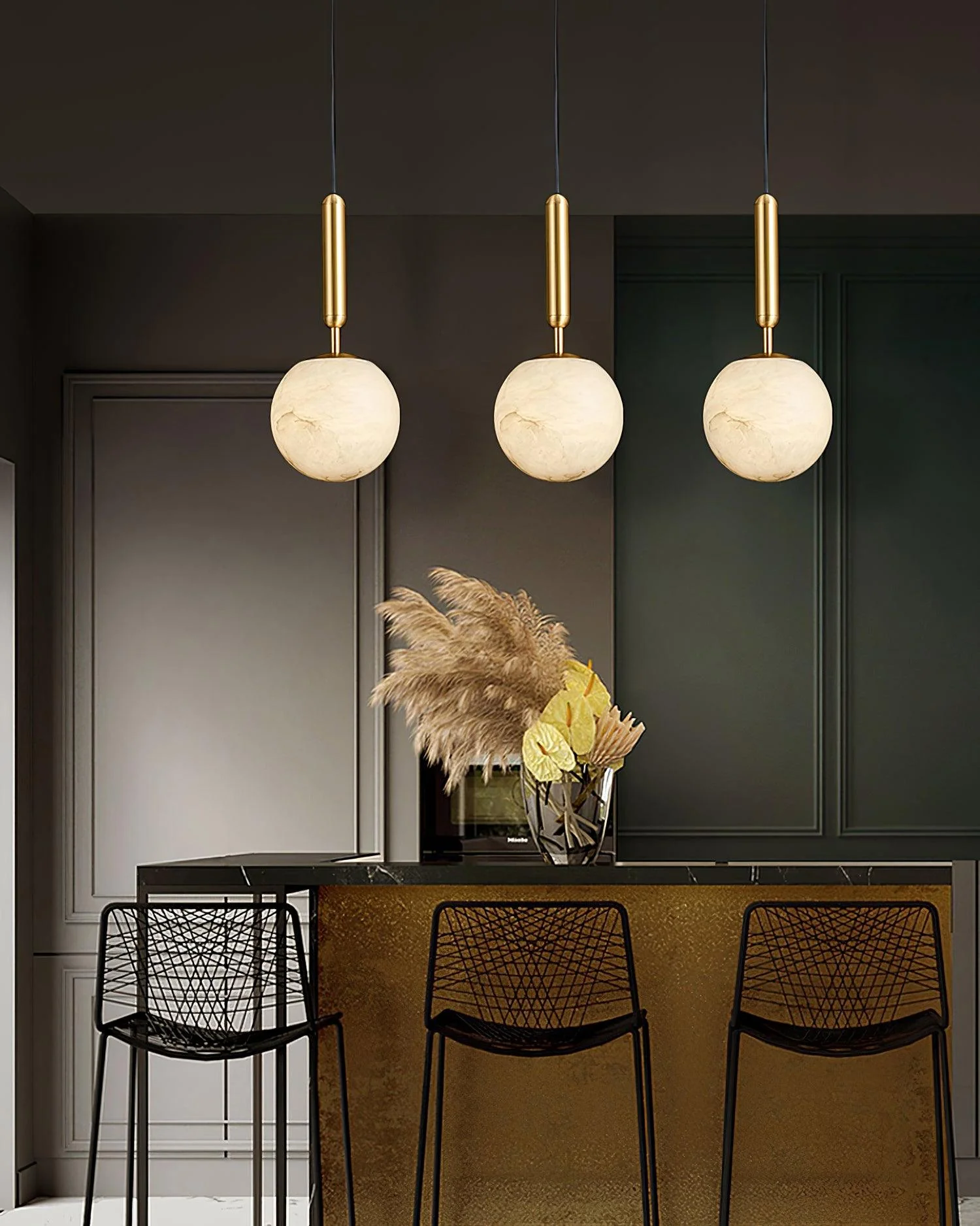 Bosso Alabaster Pendant Lamp - Image 17